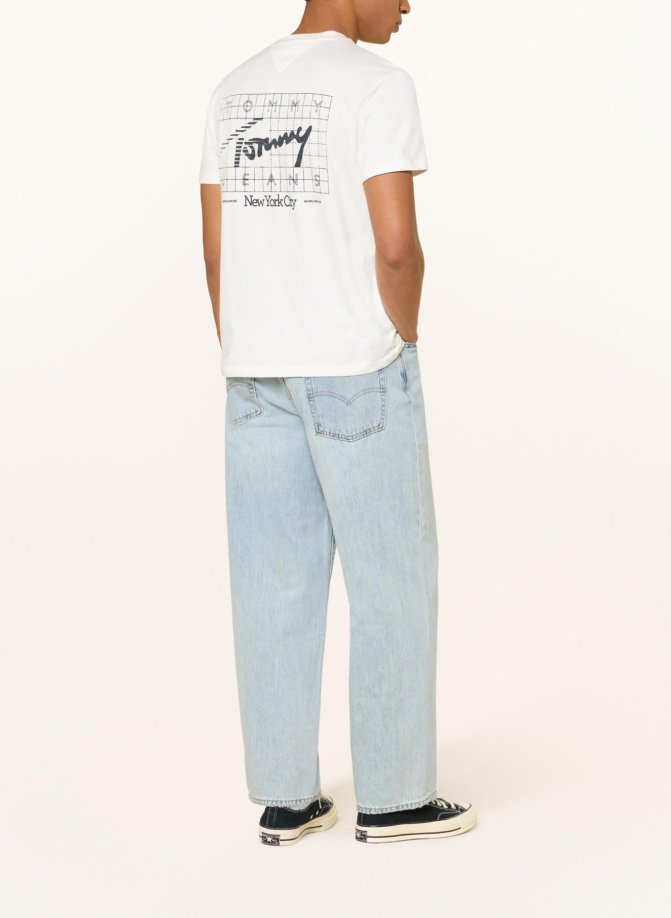 TOMMY JEANS T-Shirt: WEISS
