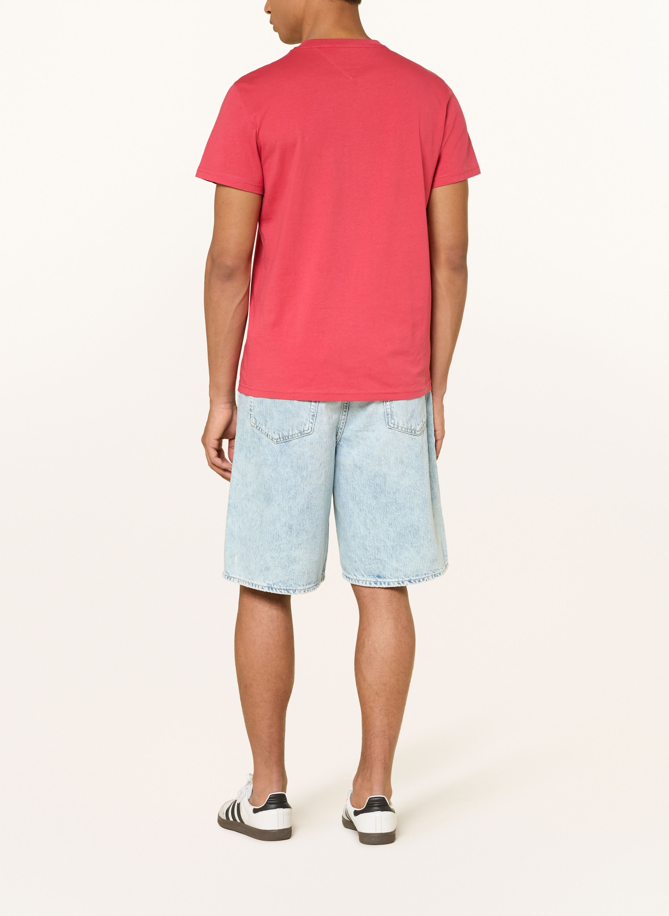 TOMMY JEANS T-Shirt: HELLROT