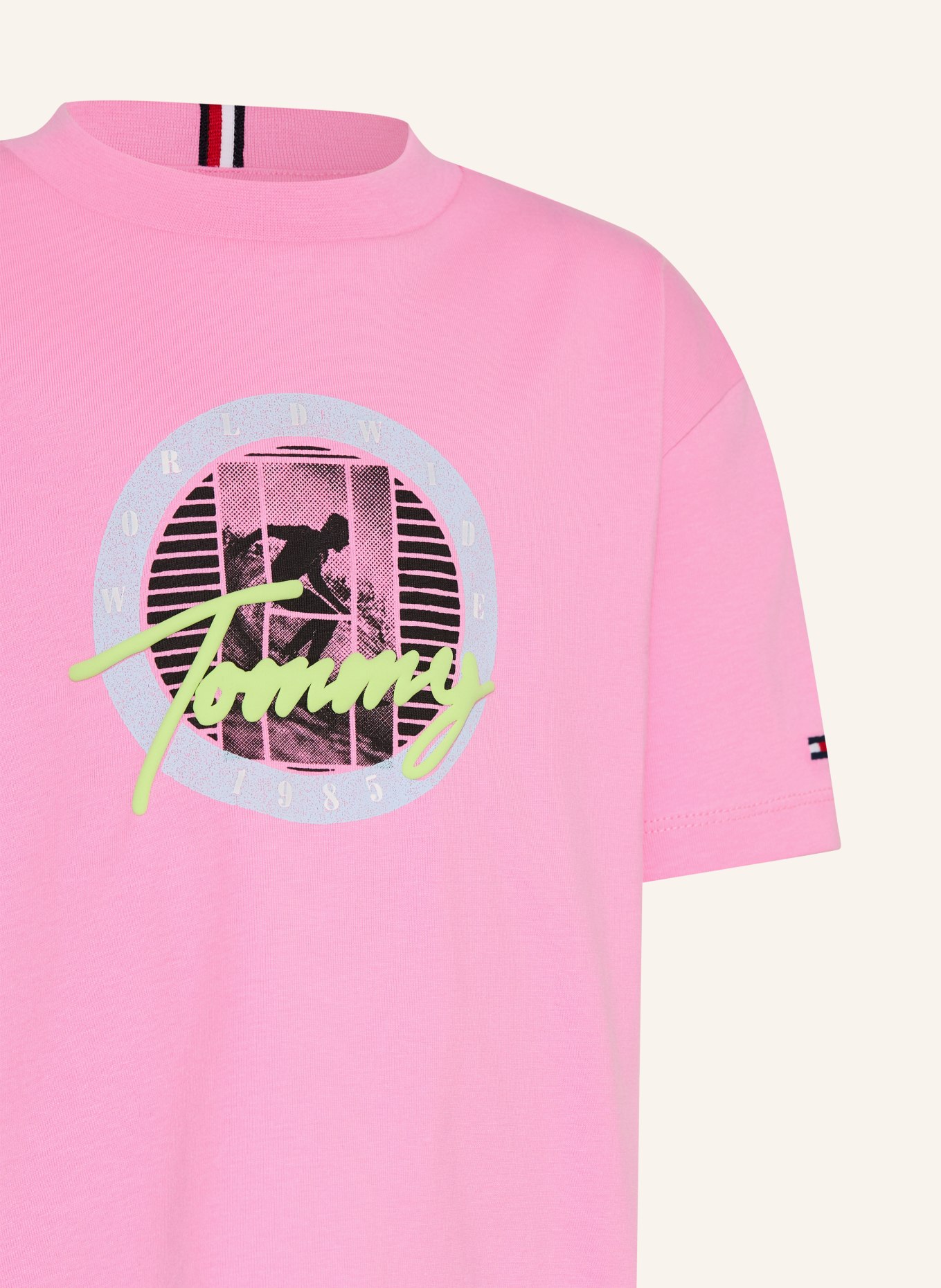 TOMMY HILFIGER T-shirt: ROZE