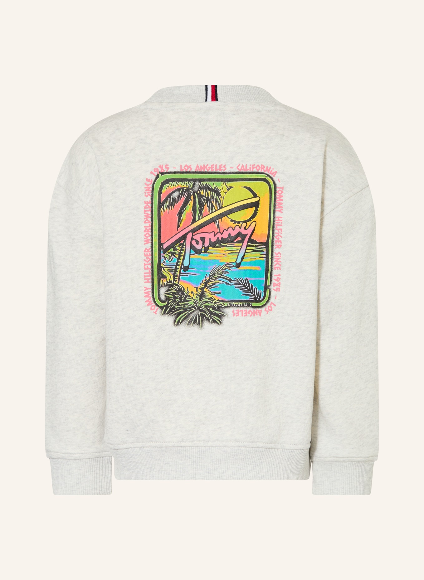 TOMMY HILFIGER Sweatshirt: LICHTGRIJS