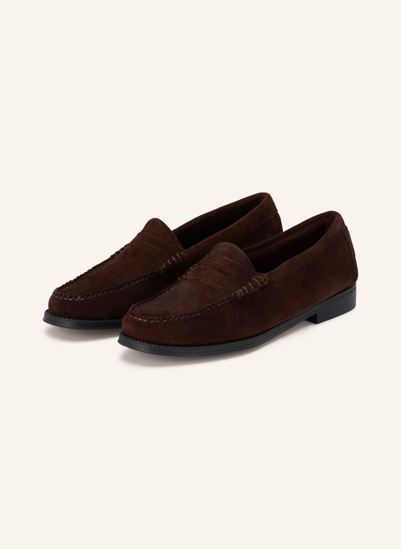 G.H.Bass Mocassins EASY WEEJUN: MARRON FONCÉ