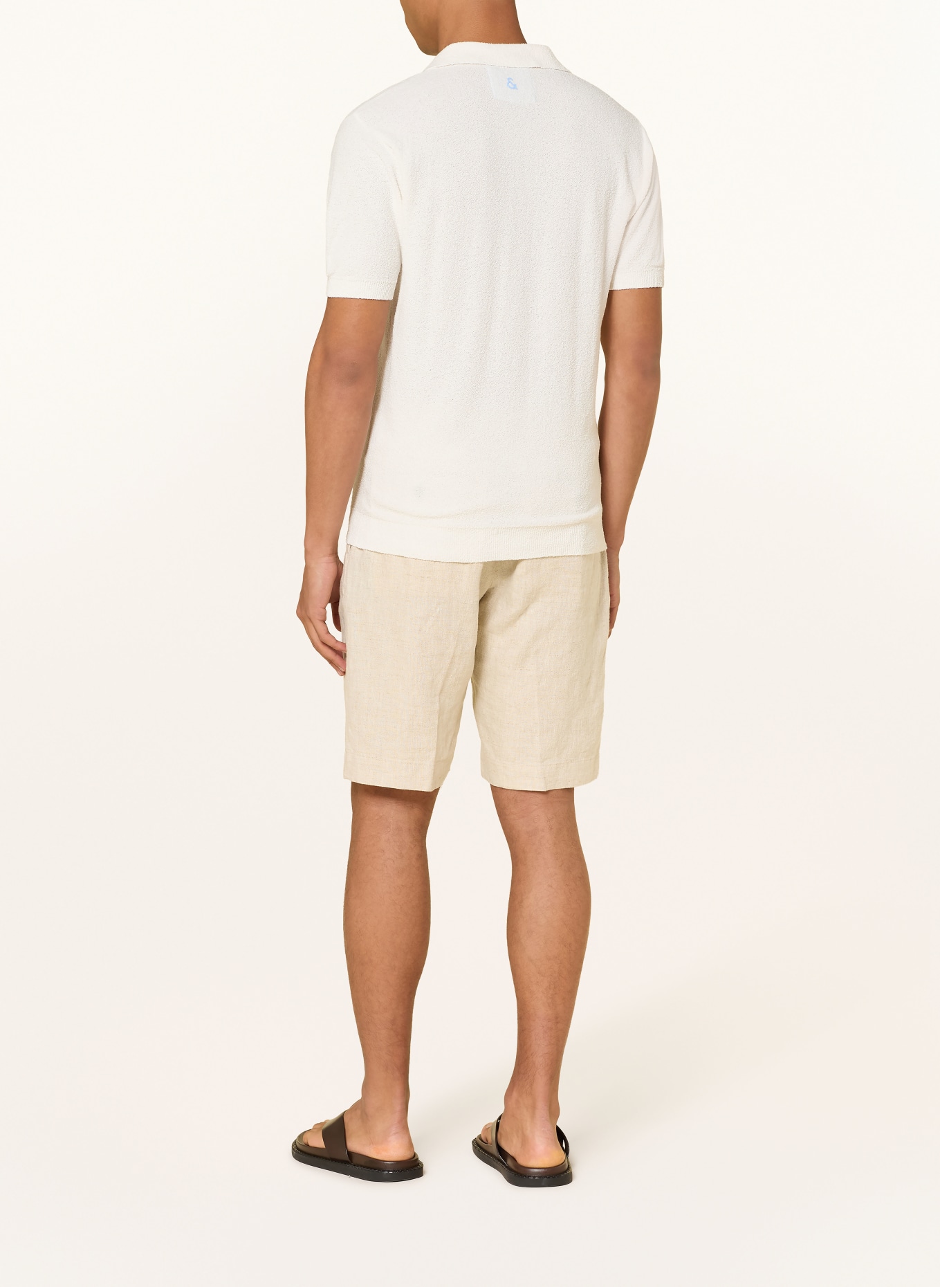 COLOURS & SONS Dzianinowa koszulka polo: BIAŁY