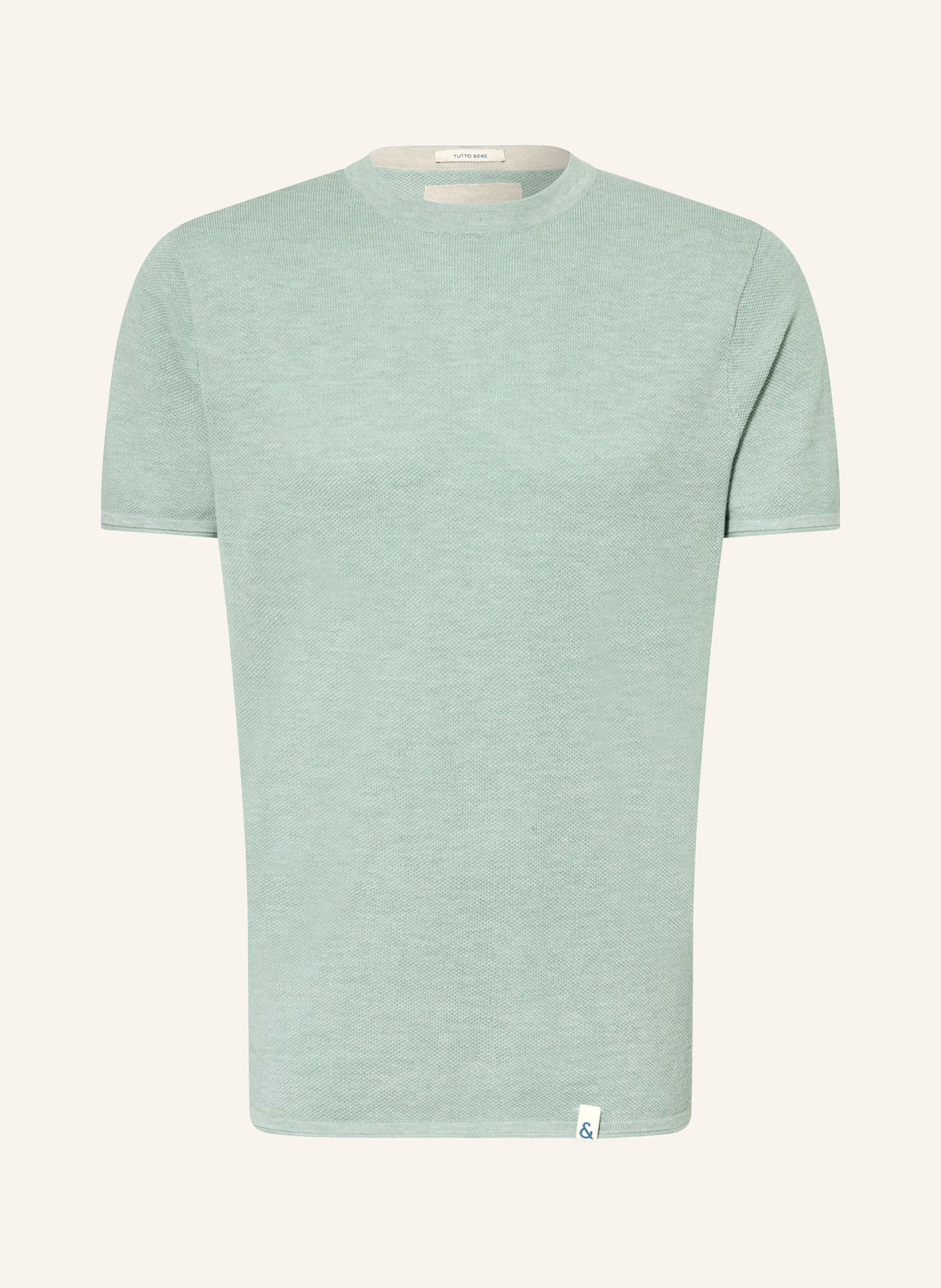 COLOURS & SONS Pletené tričko: SVĚTLE ZELENÁ