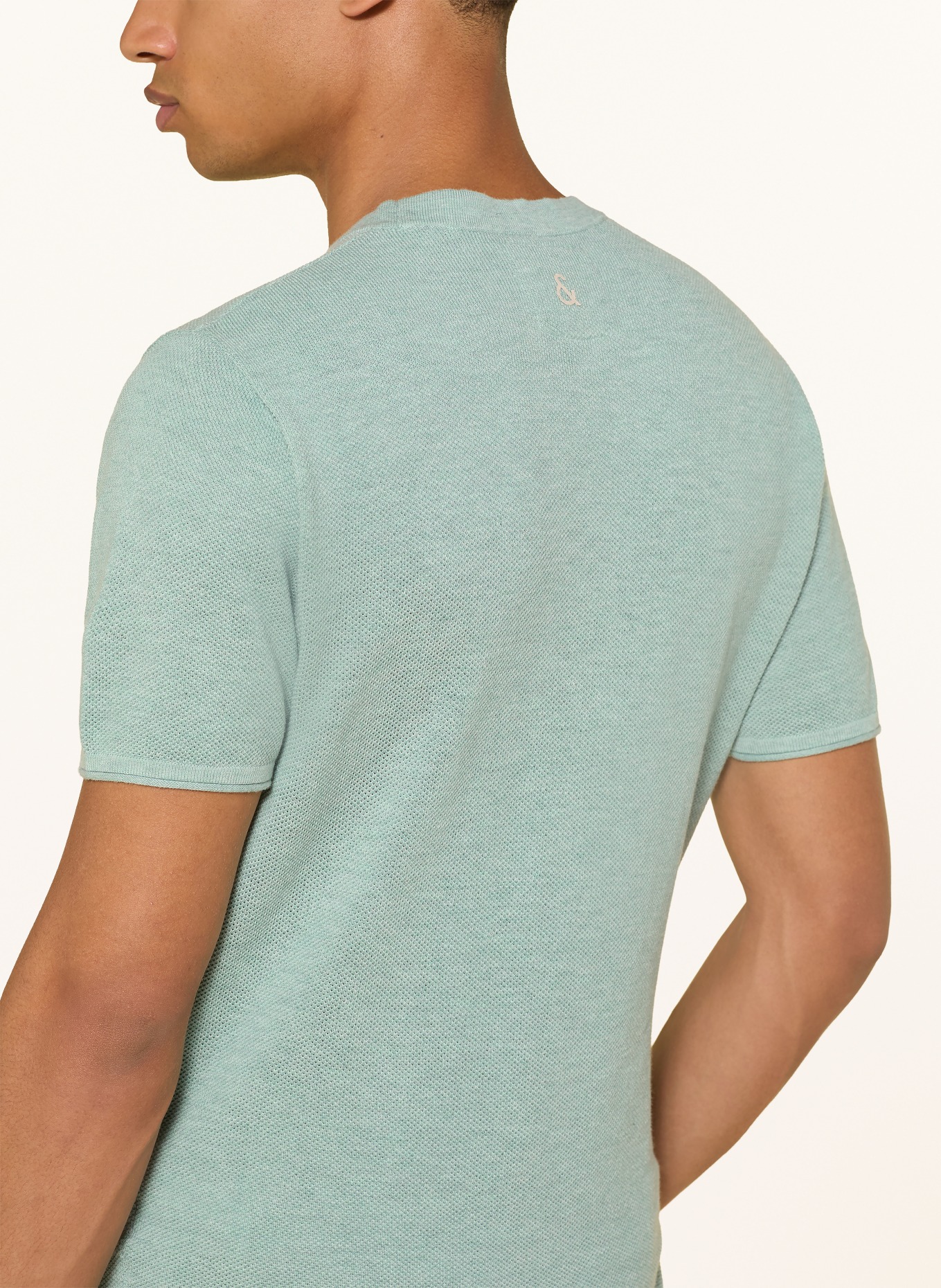 COLOURS & SONS Pletené tričko: SVĚTLE ZELENÁ