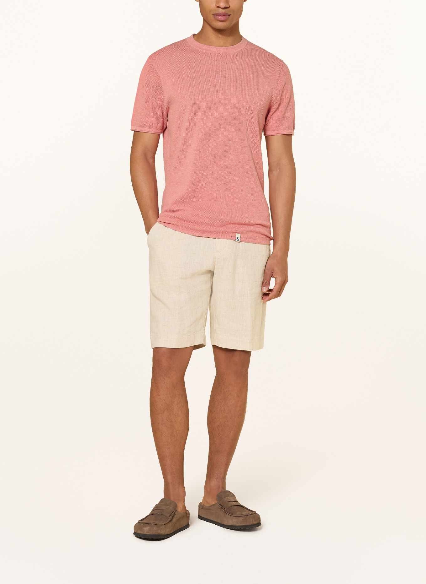 COLOURS & SONS Strickshirt: HELLROT