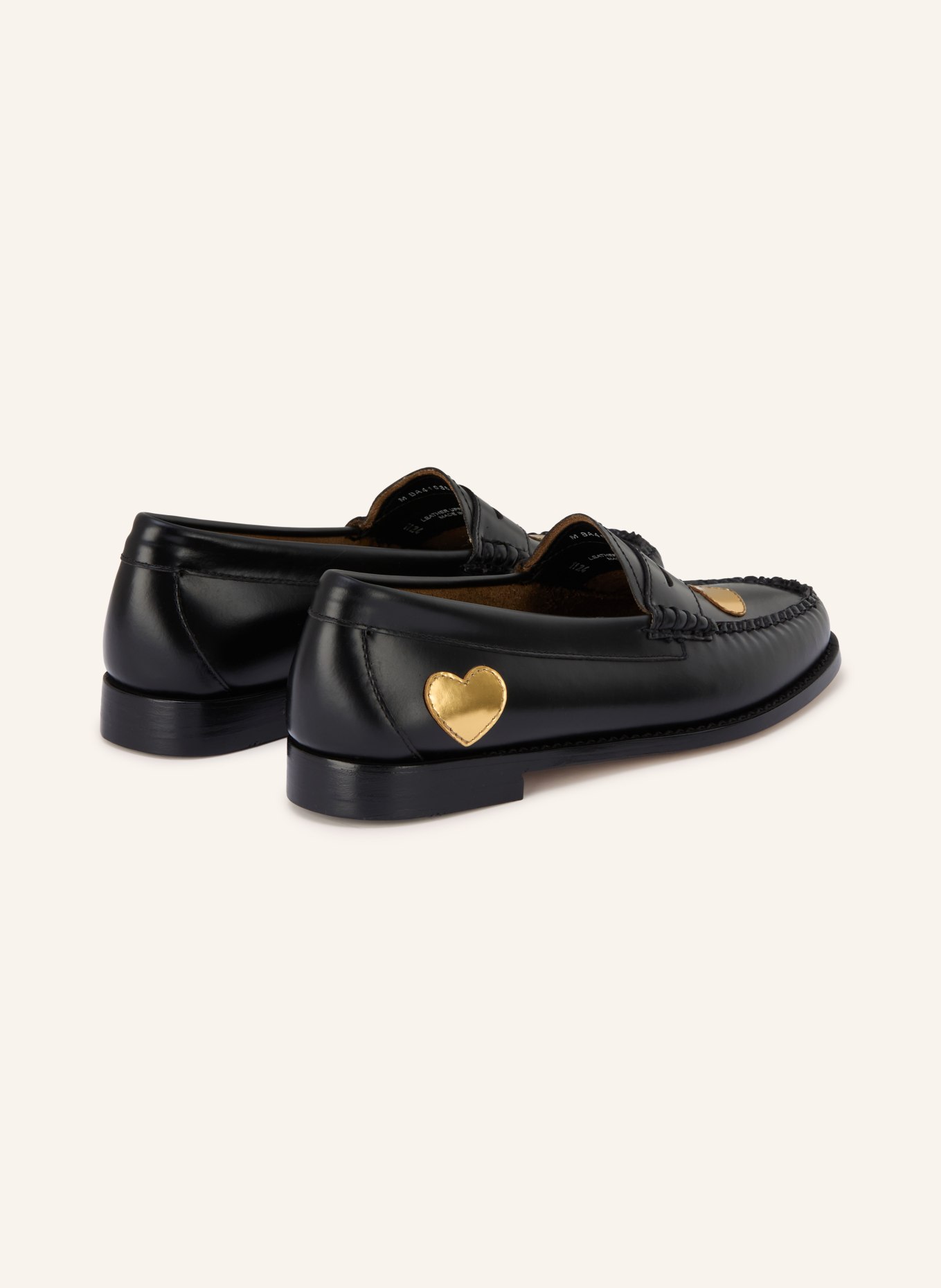 G.H.Bass Penny loafers WEEJUN: ZWART / GOUD