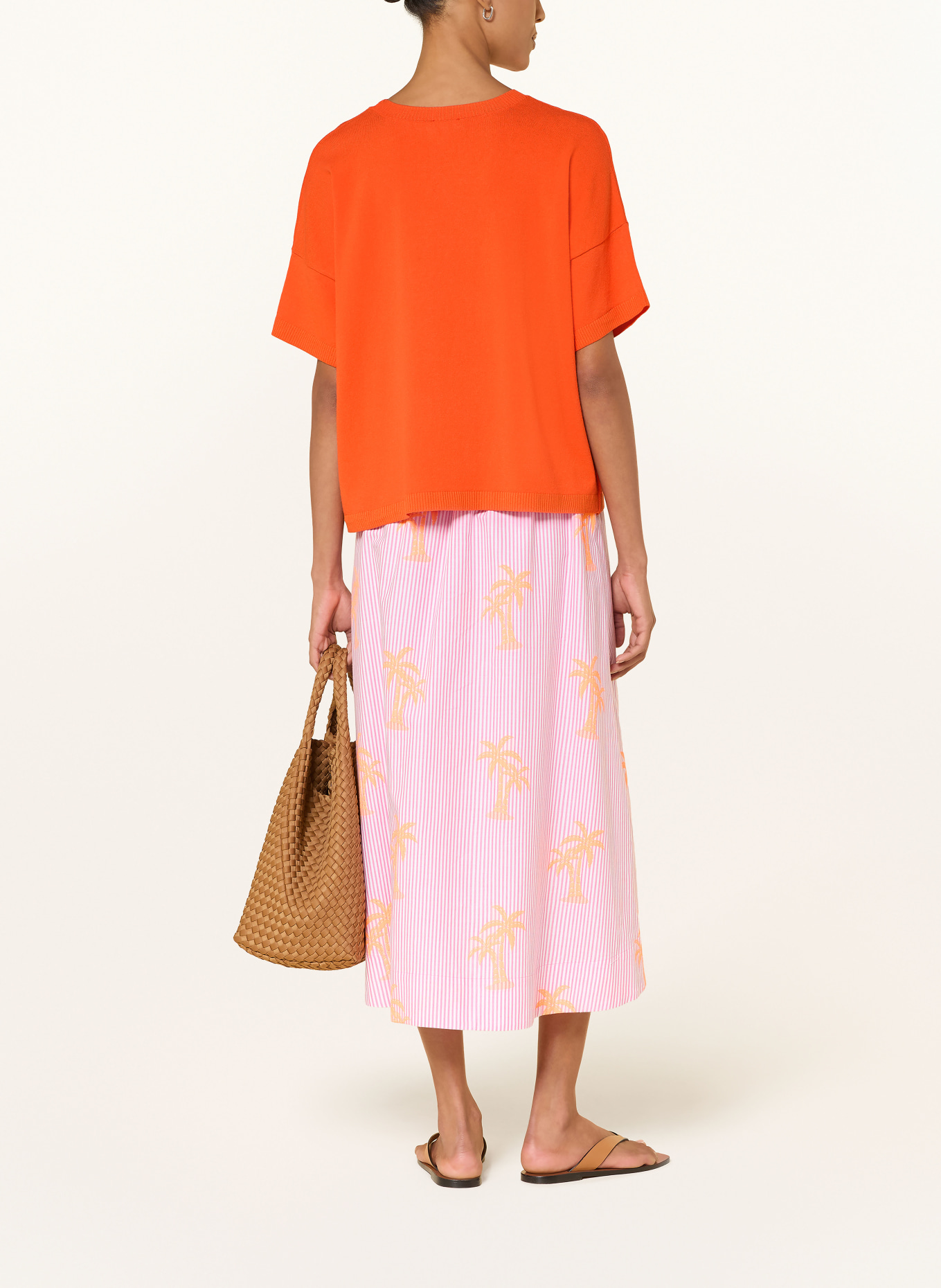 MILANO ITALY Strickshirt: NEONORANGE