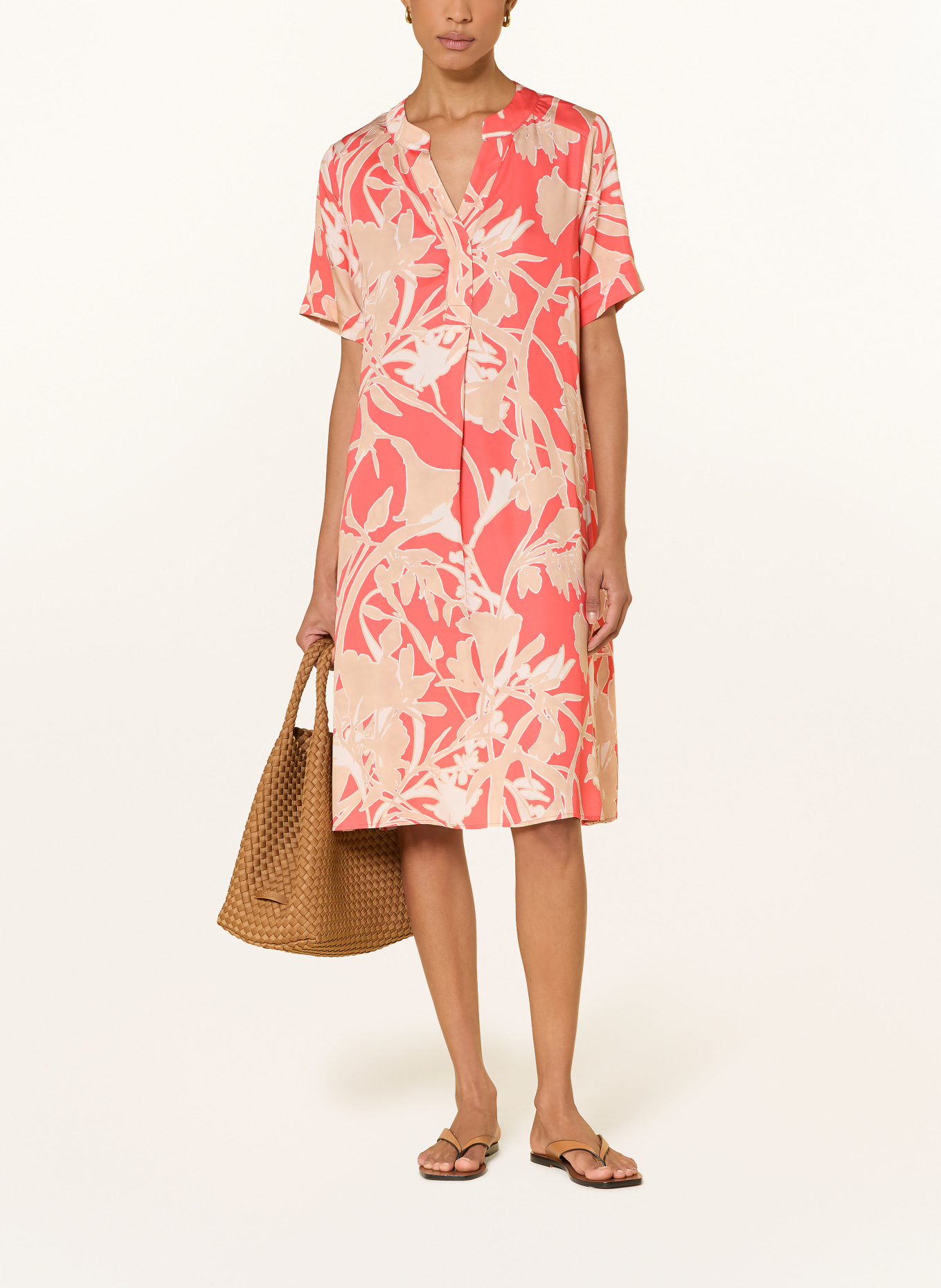 MILANO ITALY Rochie: SOMON / CAMEL / ECRU
