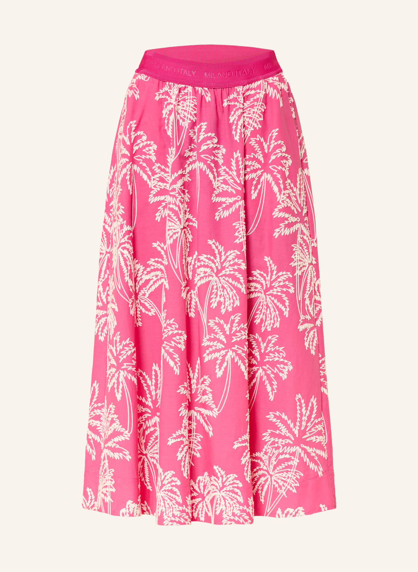 MILANO ITALY Skirt: PINK / ECRU