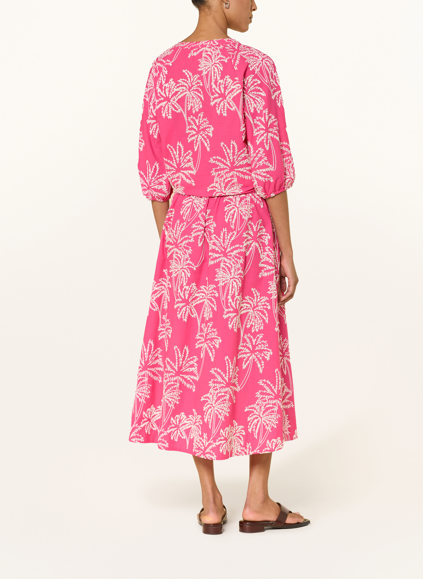 MILANO ITALY Skirt: PINK / ECRU