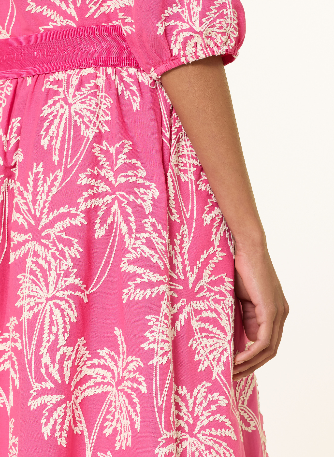 MILANO ITALY Skirt: PINK / ECRU