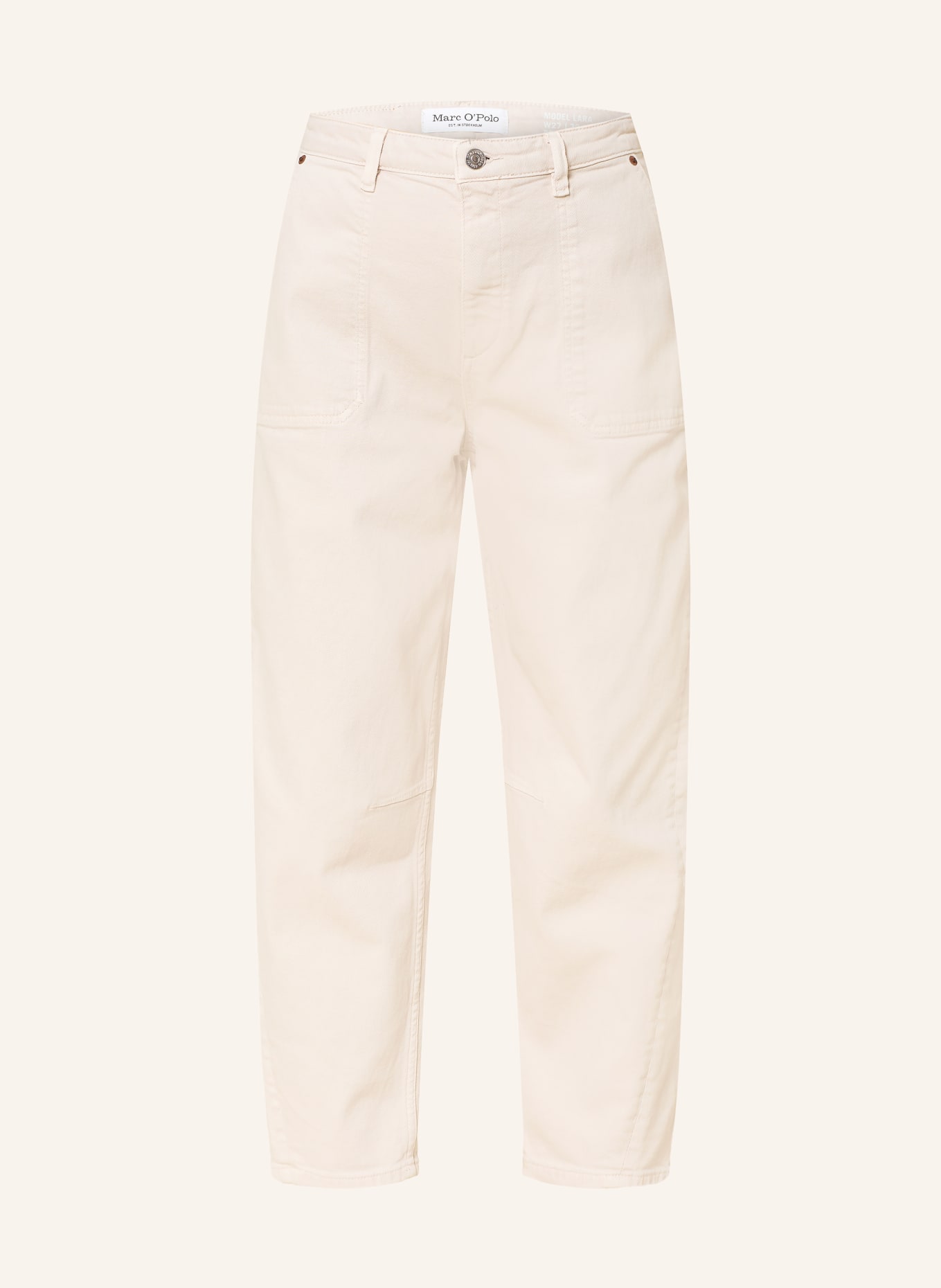 Marc O'Polo Barrel Jeans: 707 gray silk