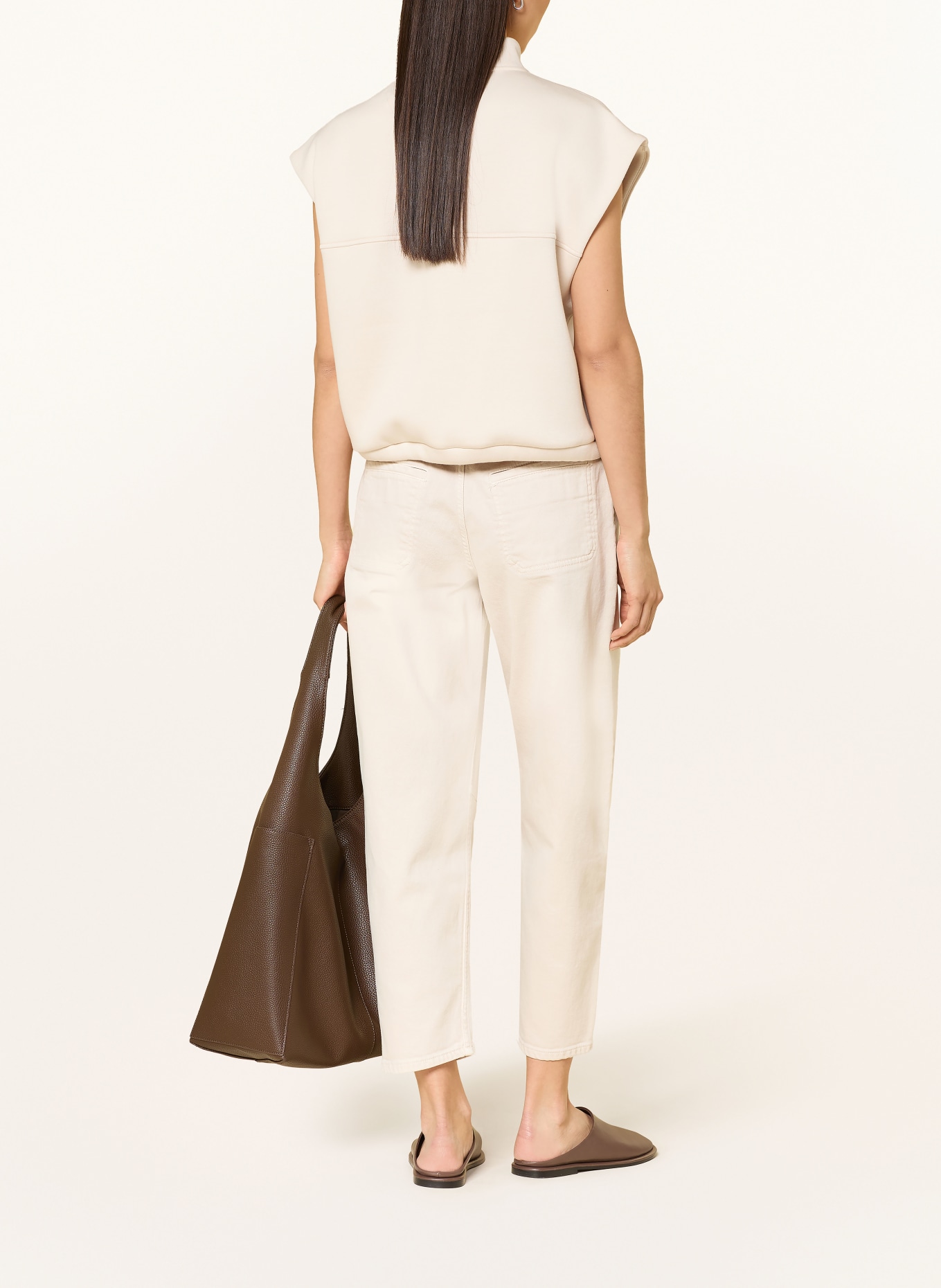 Marc O'Polo Barrel Jeans: 707 gray silk