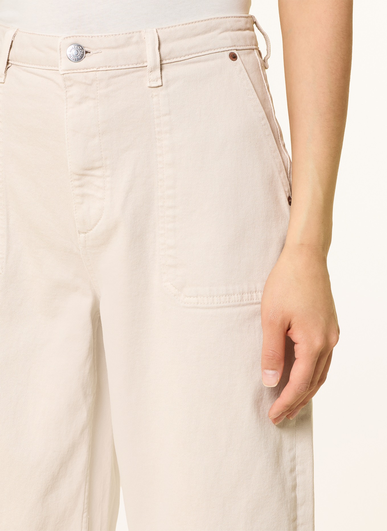 Marc O'Polo Barrel Jeans: 707 gray silk