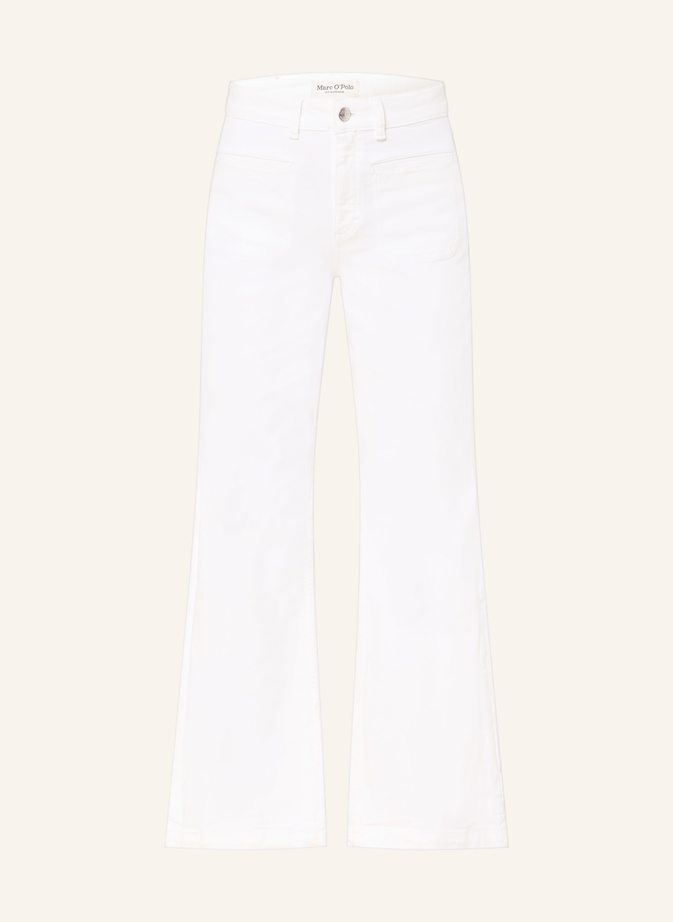 Marc O'Polo Flared Jeans: 100 WHITE