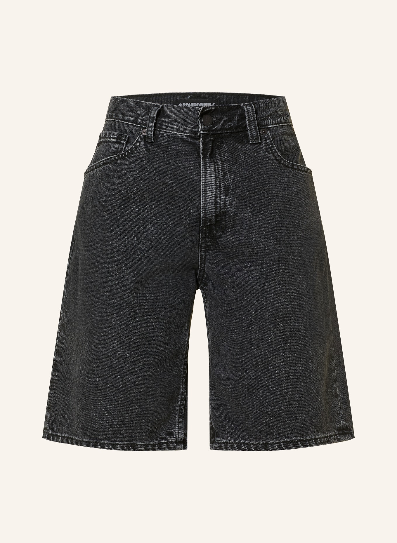 ARMEDANGELS Džínové bermudy THALINAA: 2273 ebony black