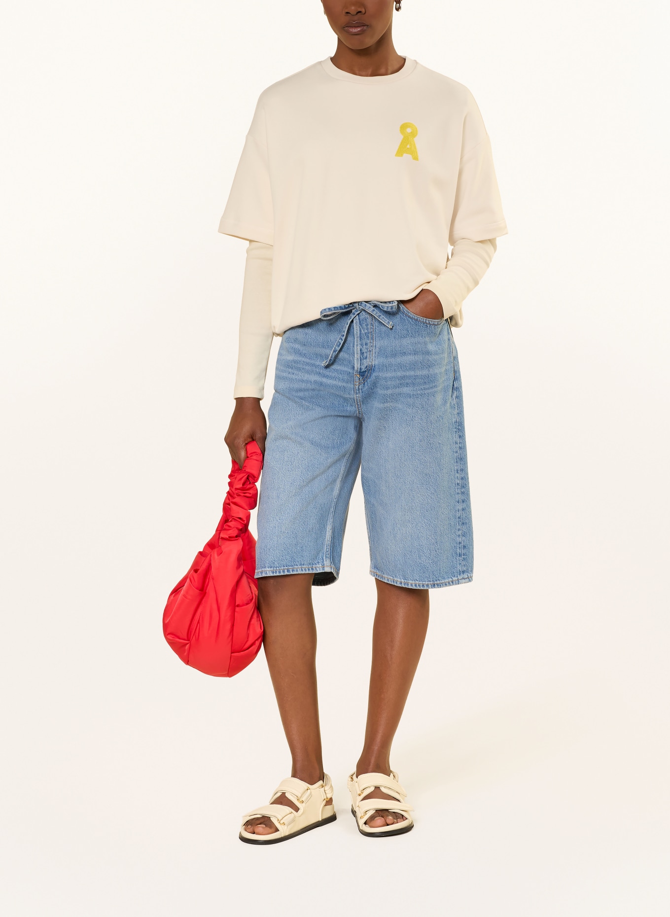 ARMEDANGELS Jeansshorts DAANY BAGGY: 3631 laguna