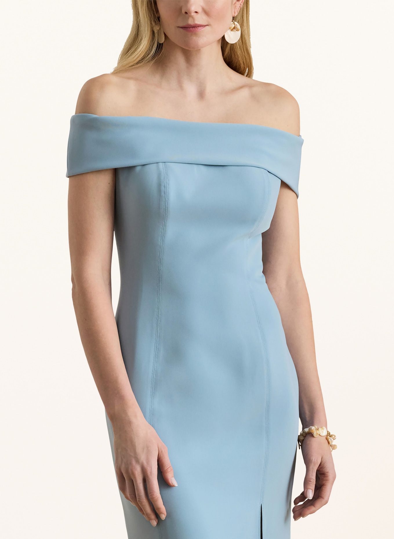 LAUREN RALPH LAUREN Cocktailkleid ADLAR: HELLBLAU