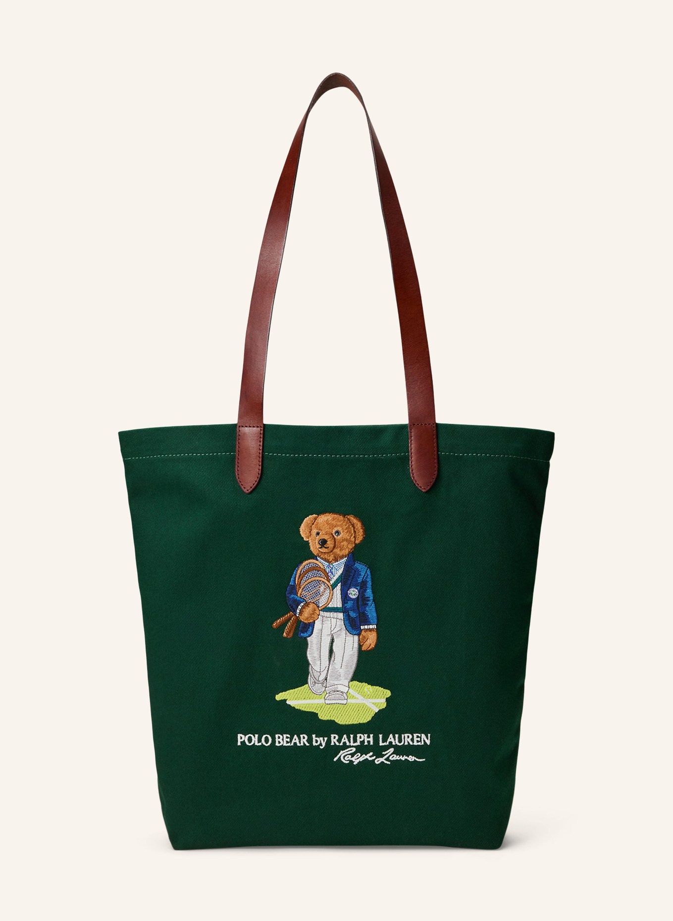 POLO RALPH LAUREN Tote bag: DARK GREEN