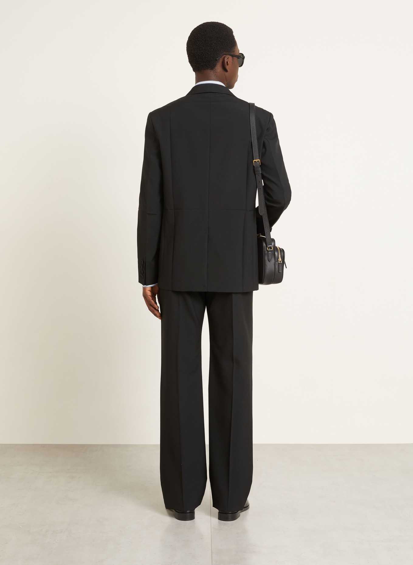 VALENTINO Veste coupe classique: NOIR