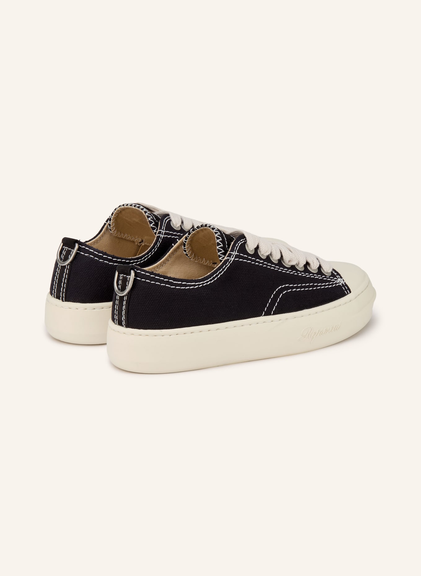 REPRESENT Sneaker: SCHWARZ / WEISS