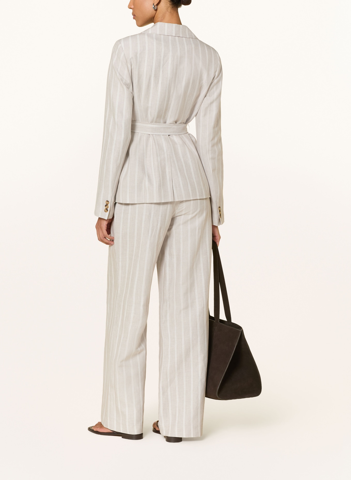 darling harbour Blazer mit Leinen: BEIGE