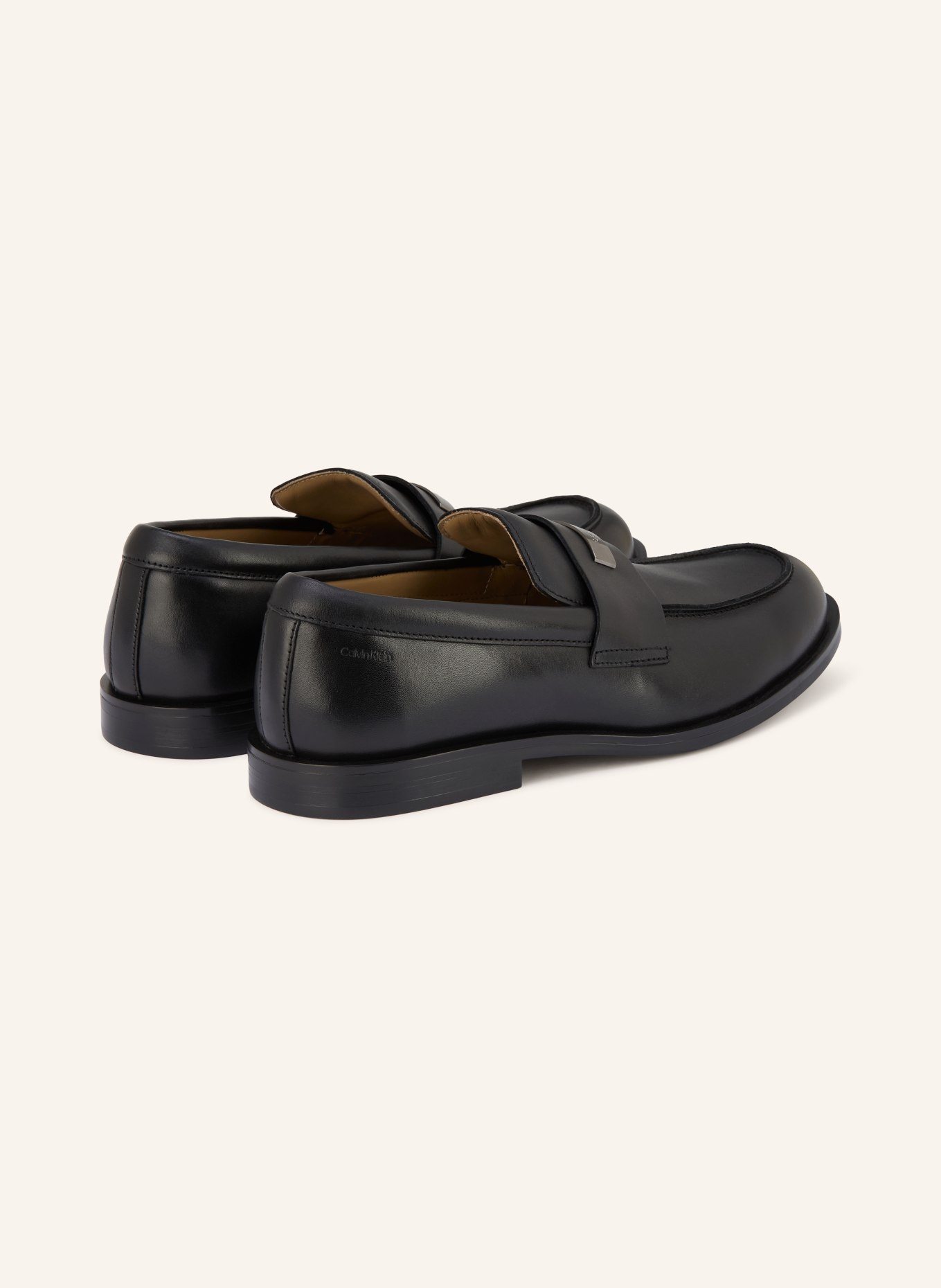 Calvin Klein Mokasyny: ČERNÁ