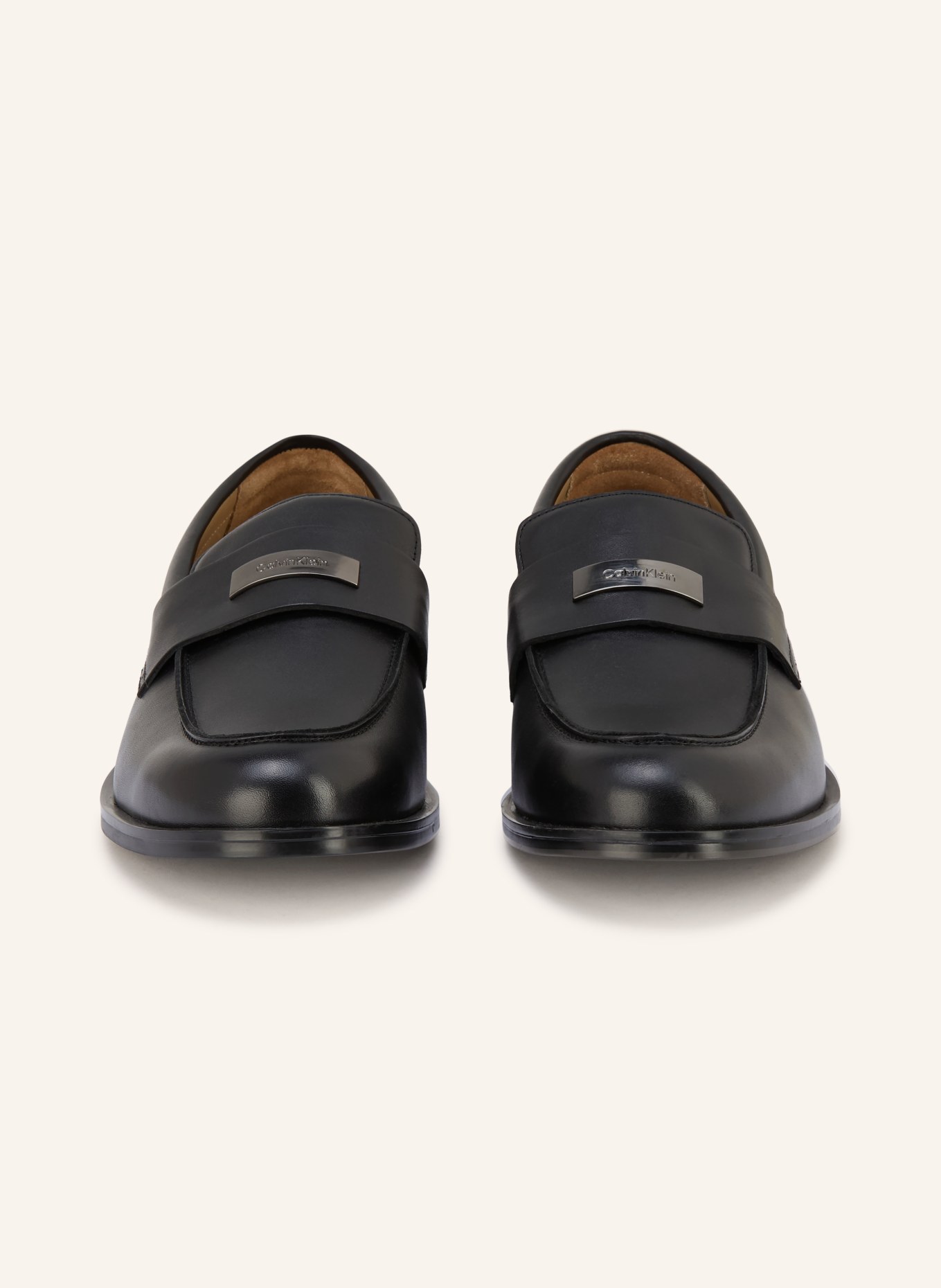 Calvin Klein Mokasyny: ČERNÁ