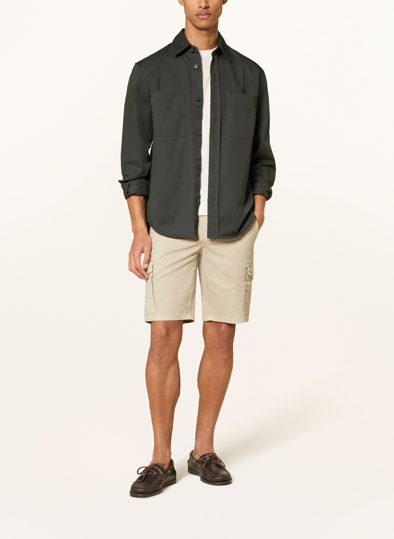 BRAX Cargoshorts: BEIGE