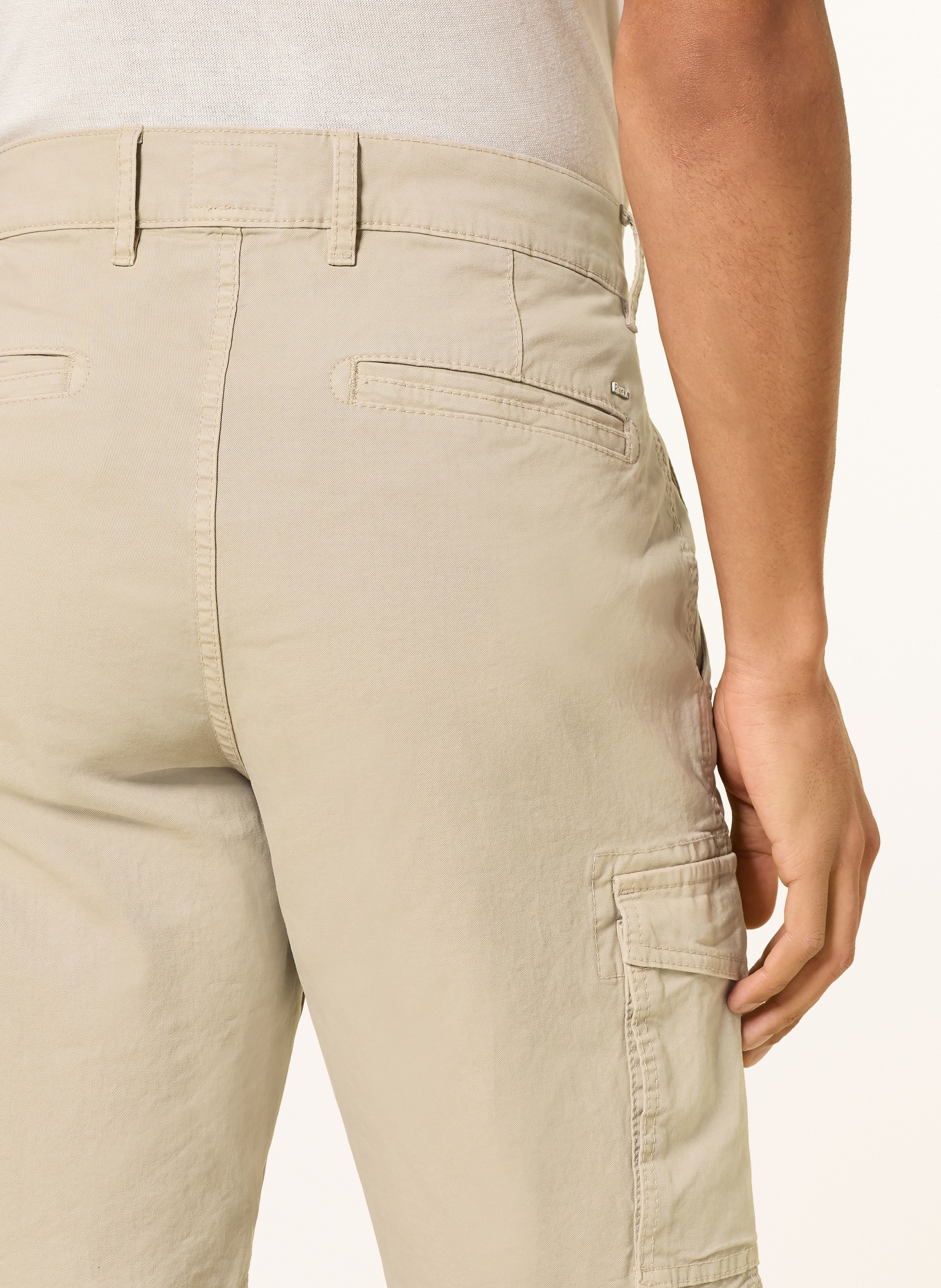 BRAX Cargoshorts: BEIGE
