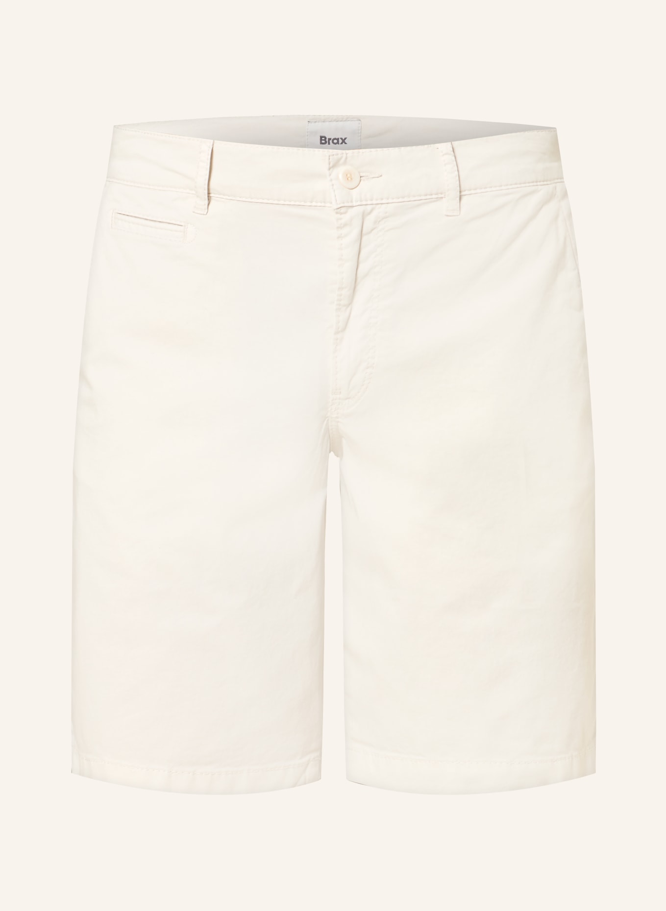 BRAX BARI Regular Fit Shorts: LIGHT BROWN