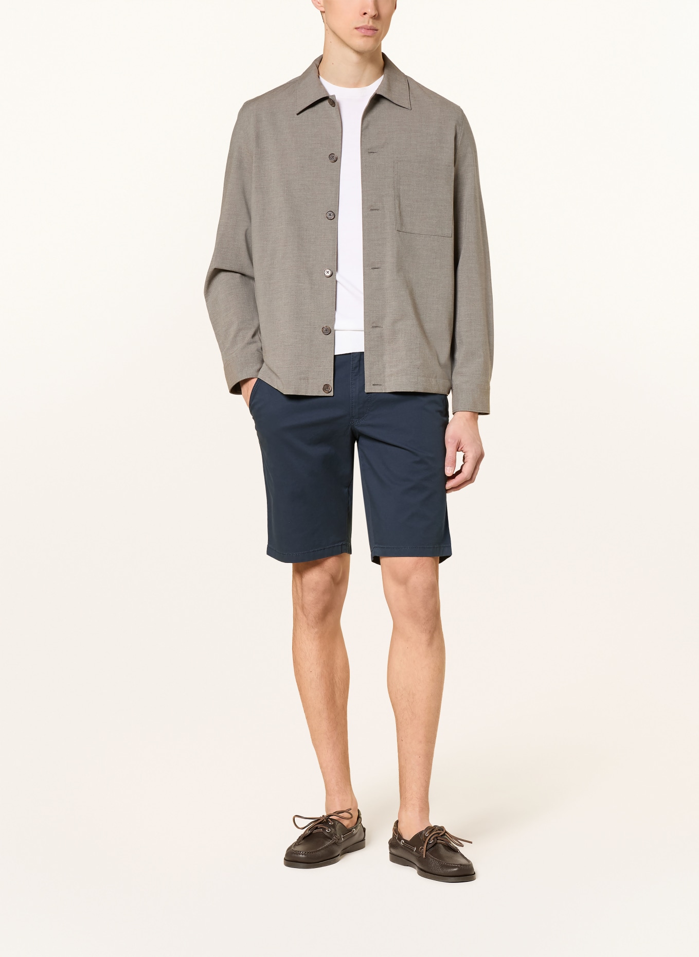 BRAX Shorts BARI Regular Fit: DUNKELBLAU