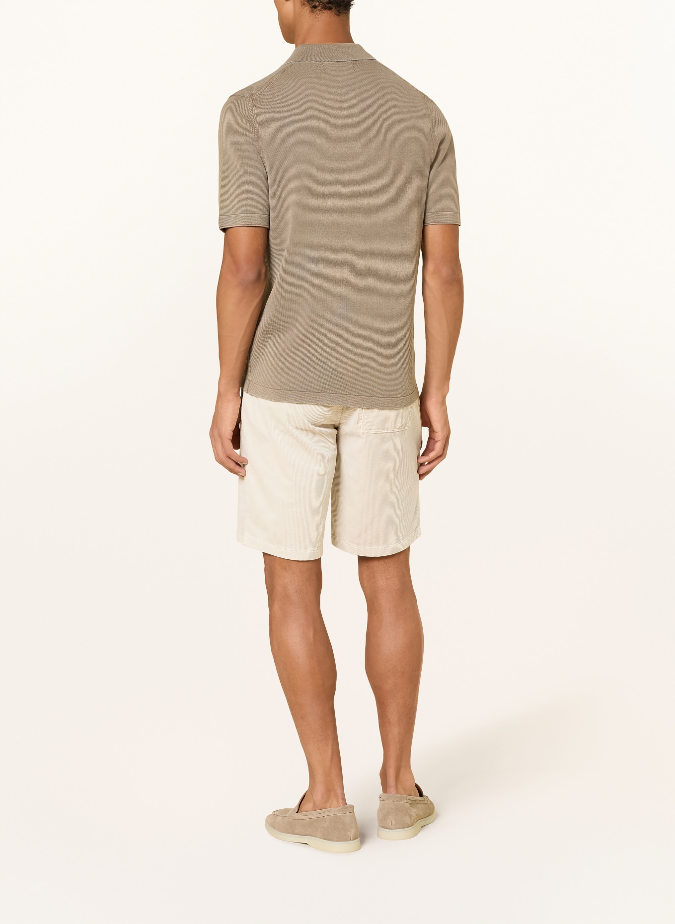 BRAX Cordshorts BALU CK Modern Fit: ECRU