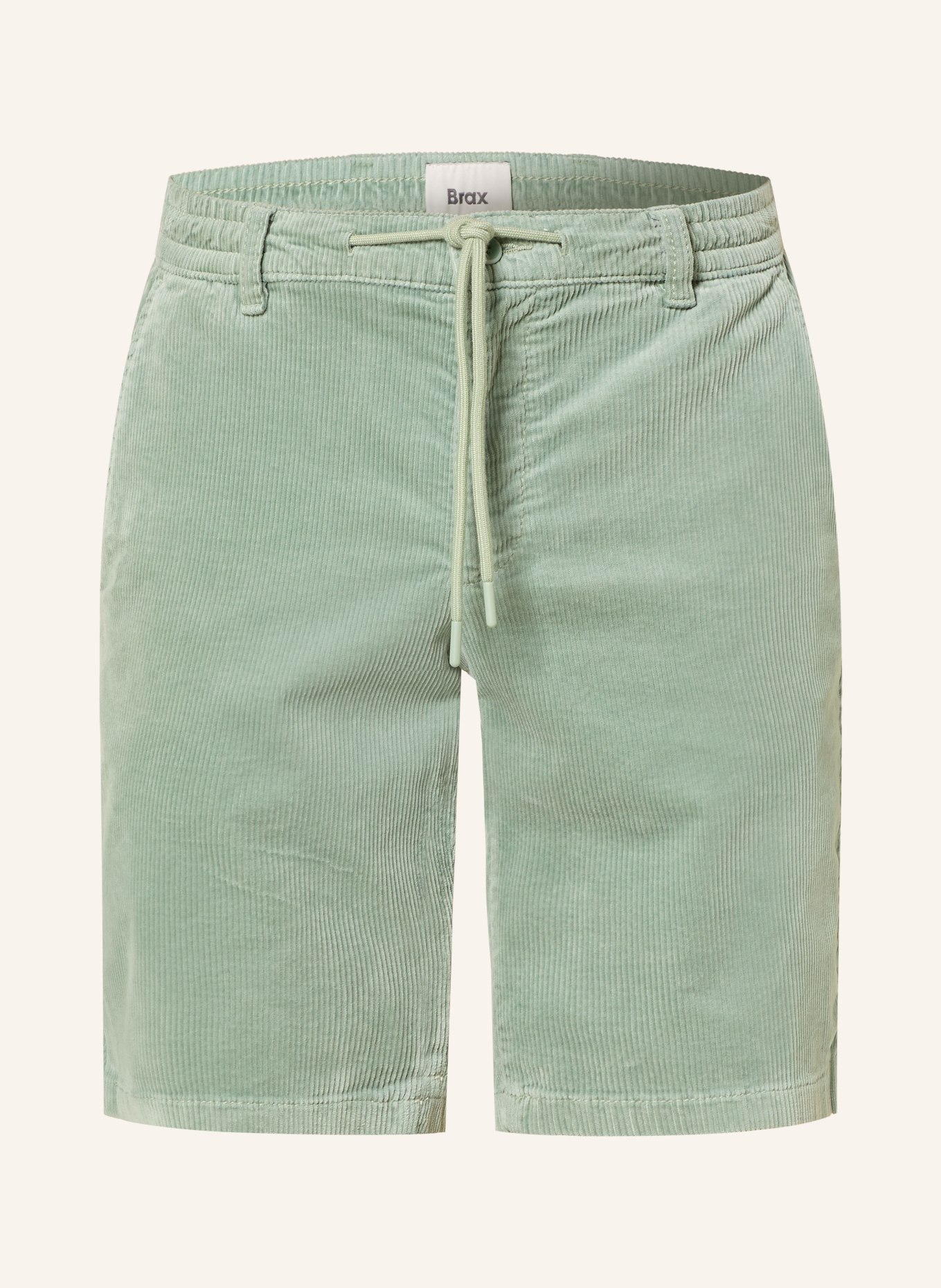 BRAX BALU CK Modern Fit Corduroy Shorts: MINT