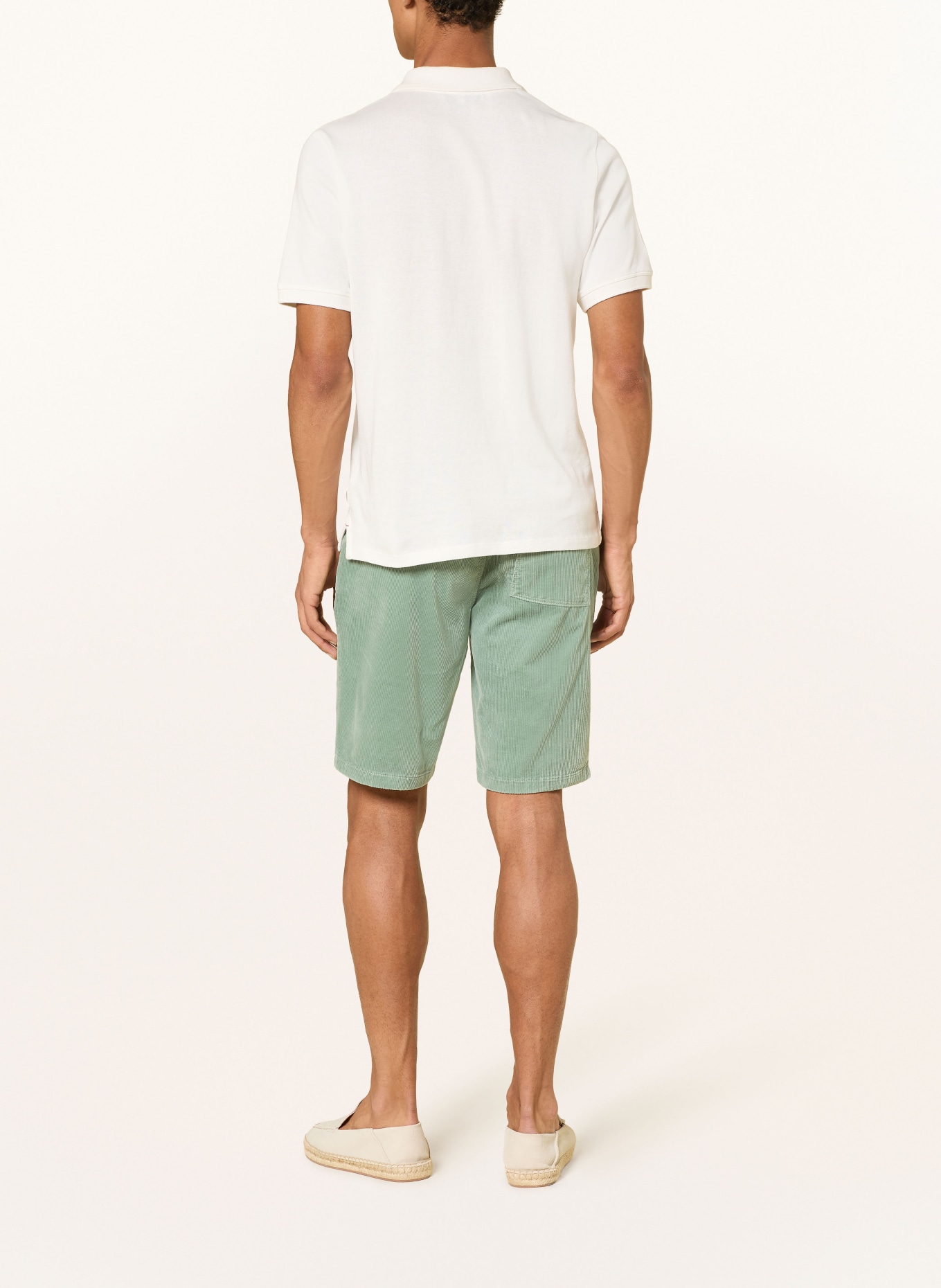 BRAX BALU CK Modern Fit Corduroy Shorts: MINT