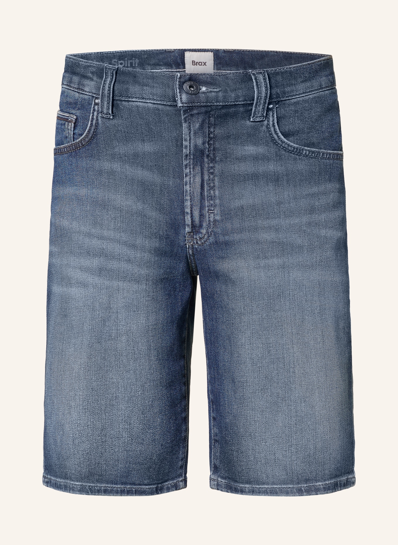 BRAX Džínové šortky CLINT: 14 DARK STEEL USED
