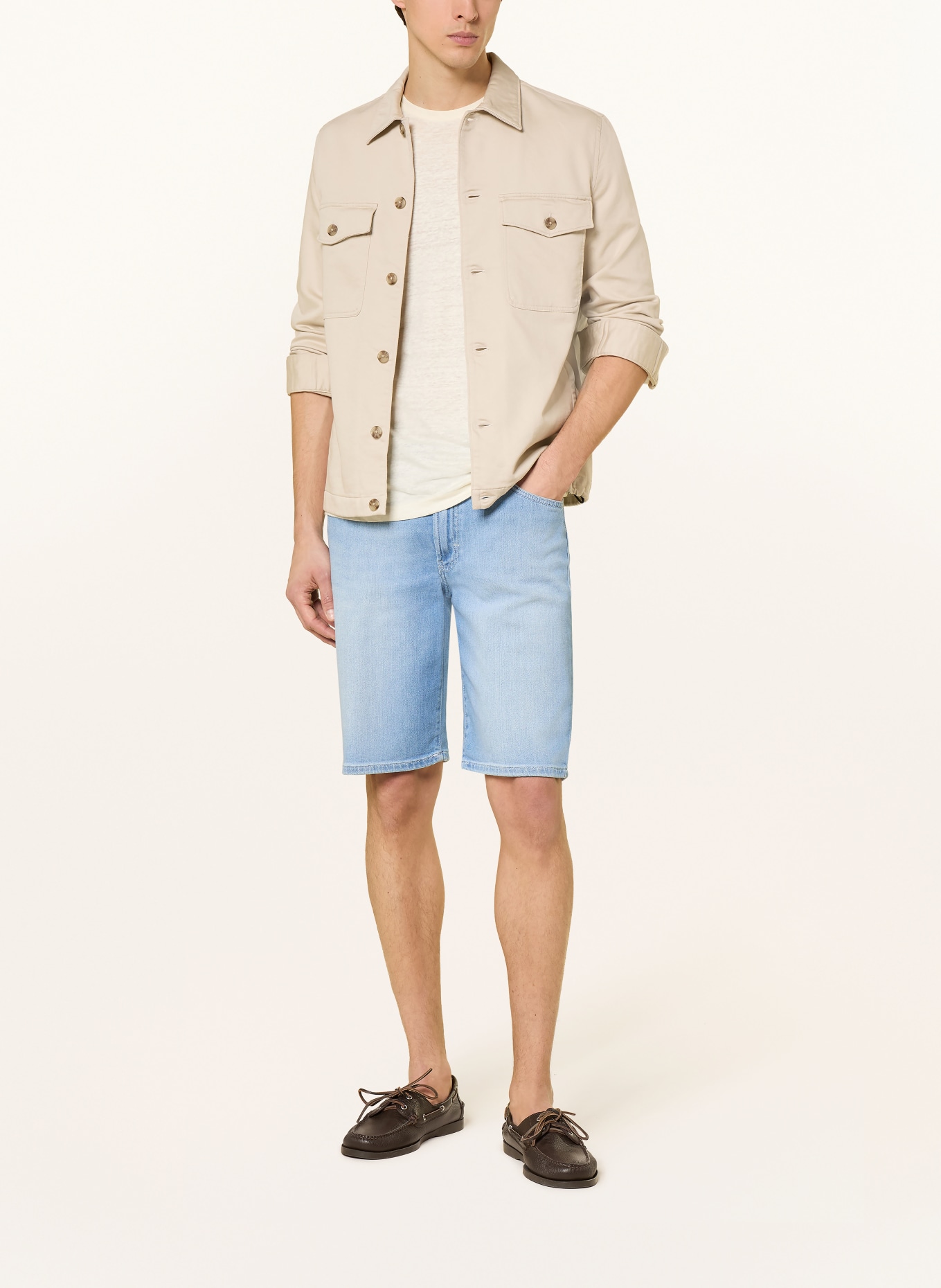 BRAX Szorty dżinsowe CLINT: 19 BLUE SMOKE USED