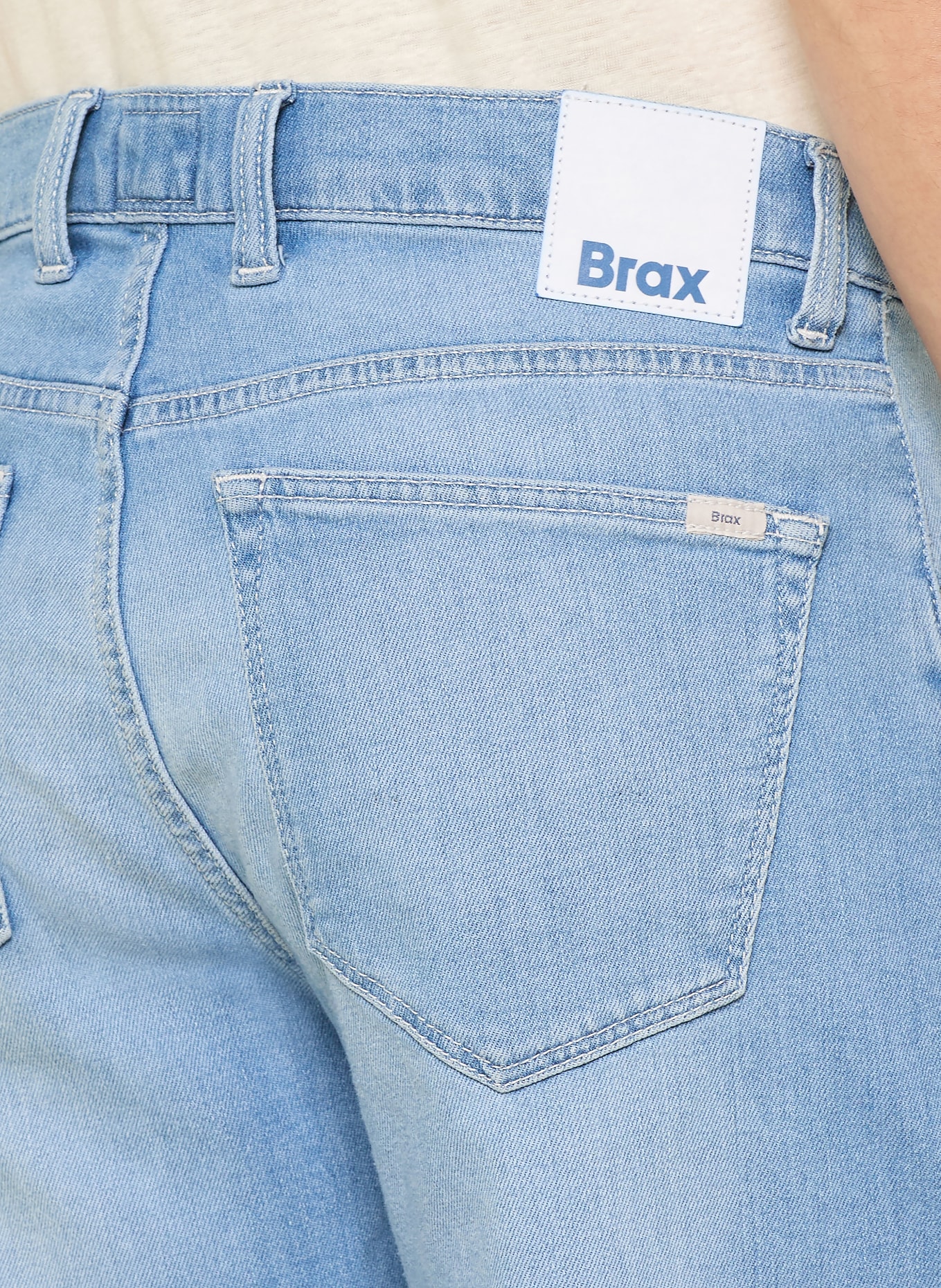 BRAX Szorty dżinsowe CLINT: 19 BLUE SMOKE USED