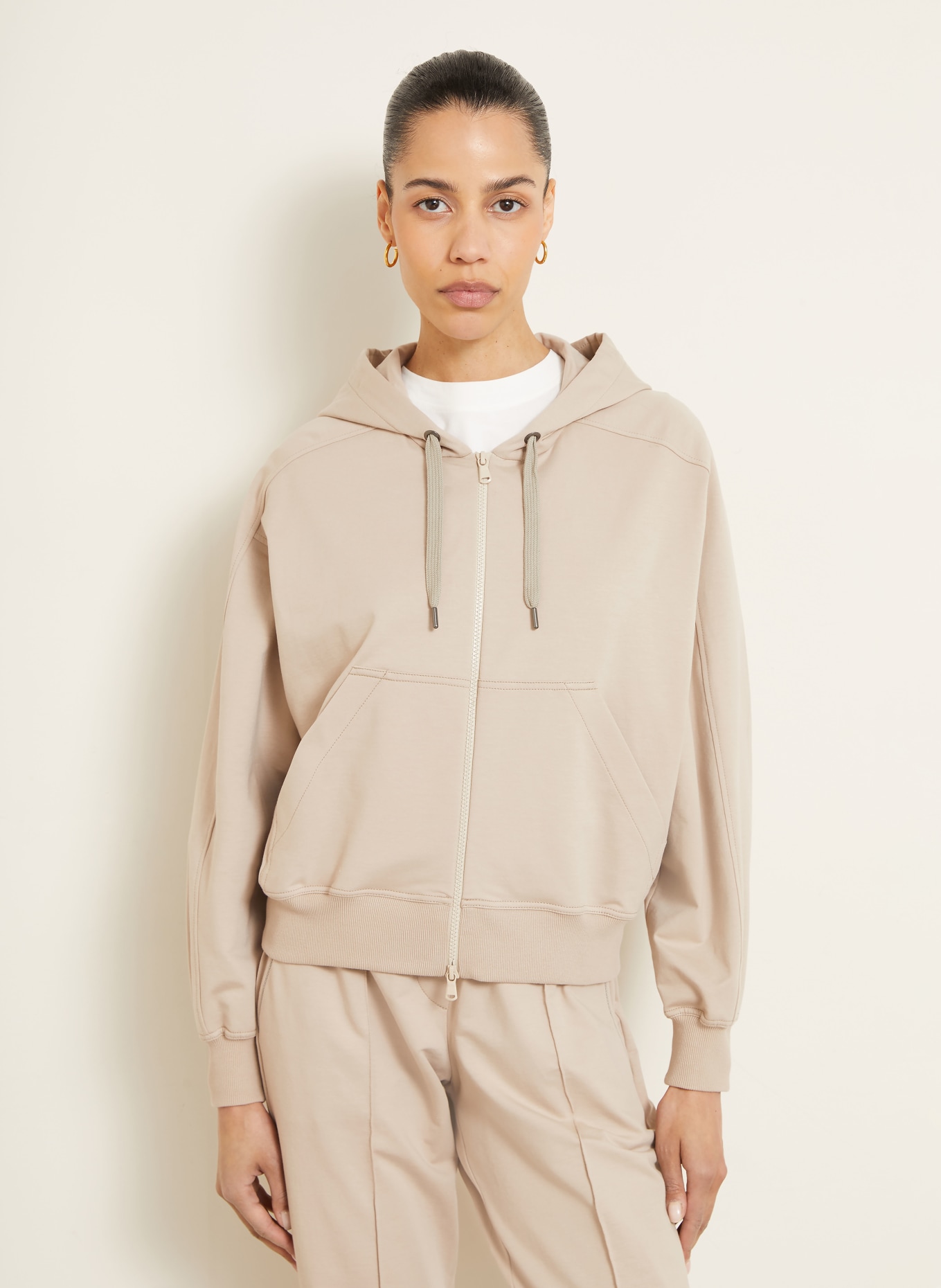 BRUNELLO CUCINELLI Sweatjacke: BEIGE