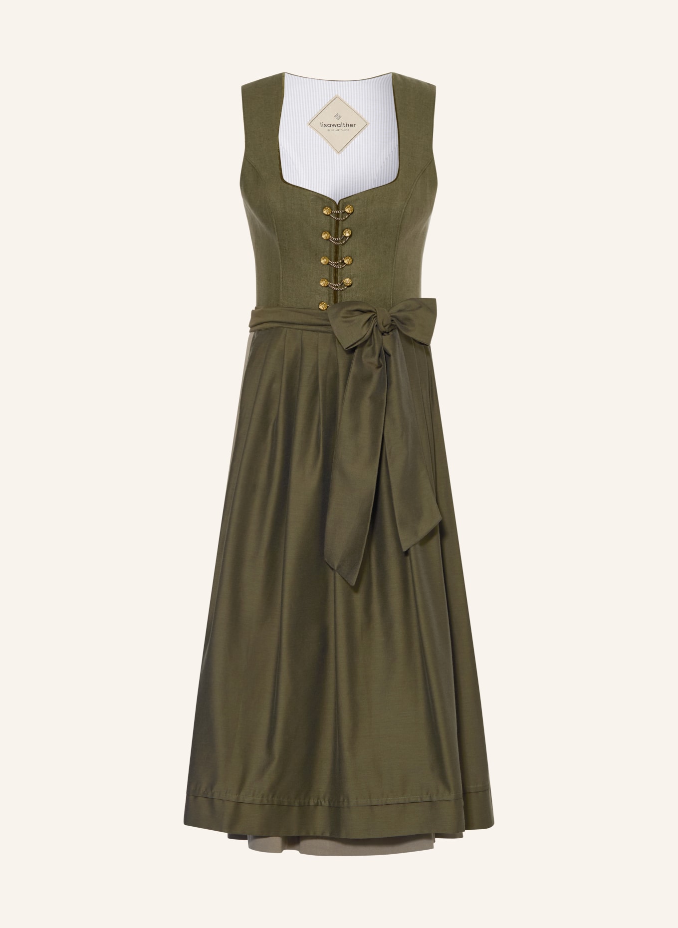 Heimatglück Tracht Dirndl LISA: KHAKI