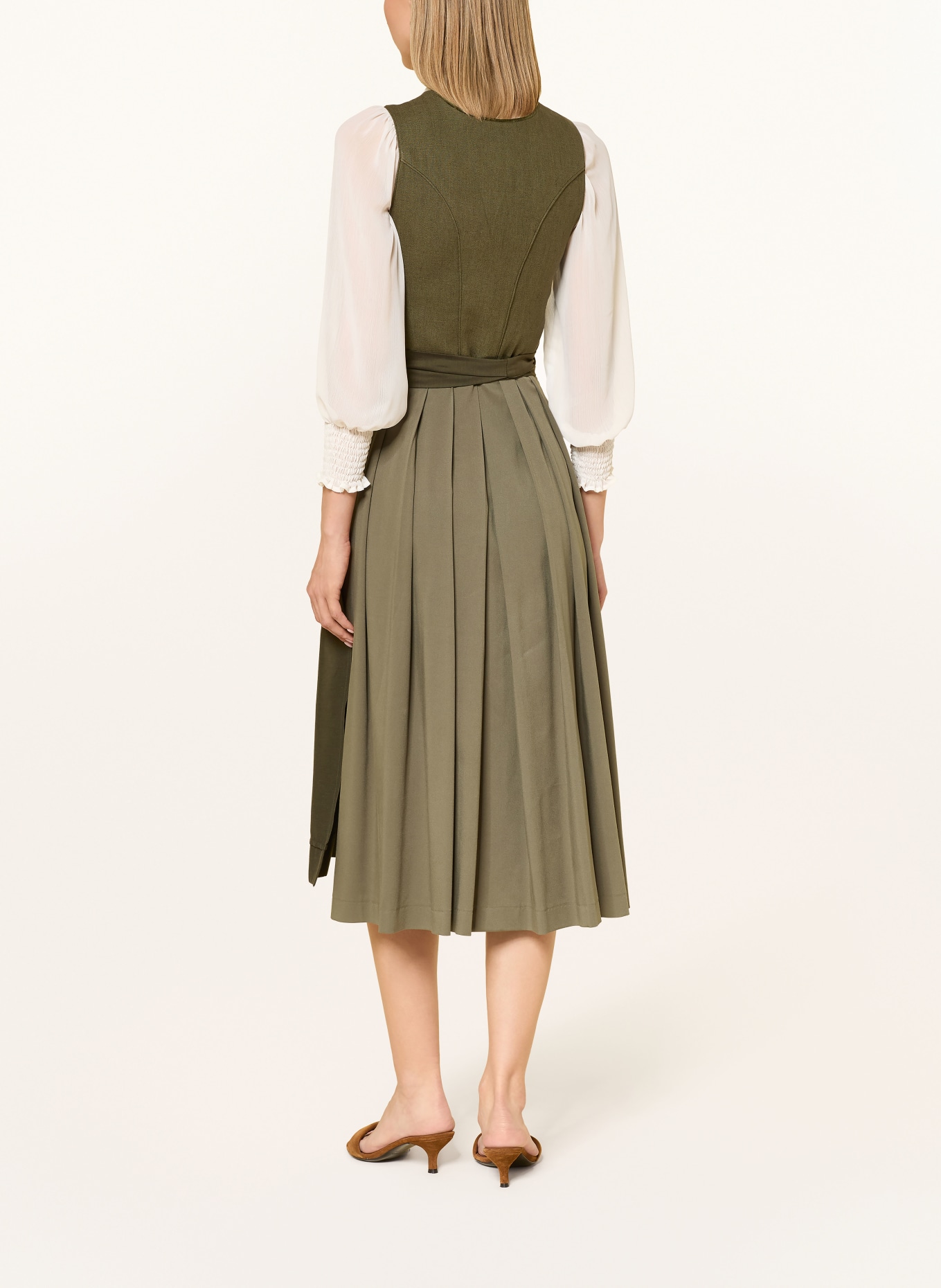 Heimatglück Tracht Dirndl LISA: KHAKI