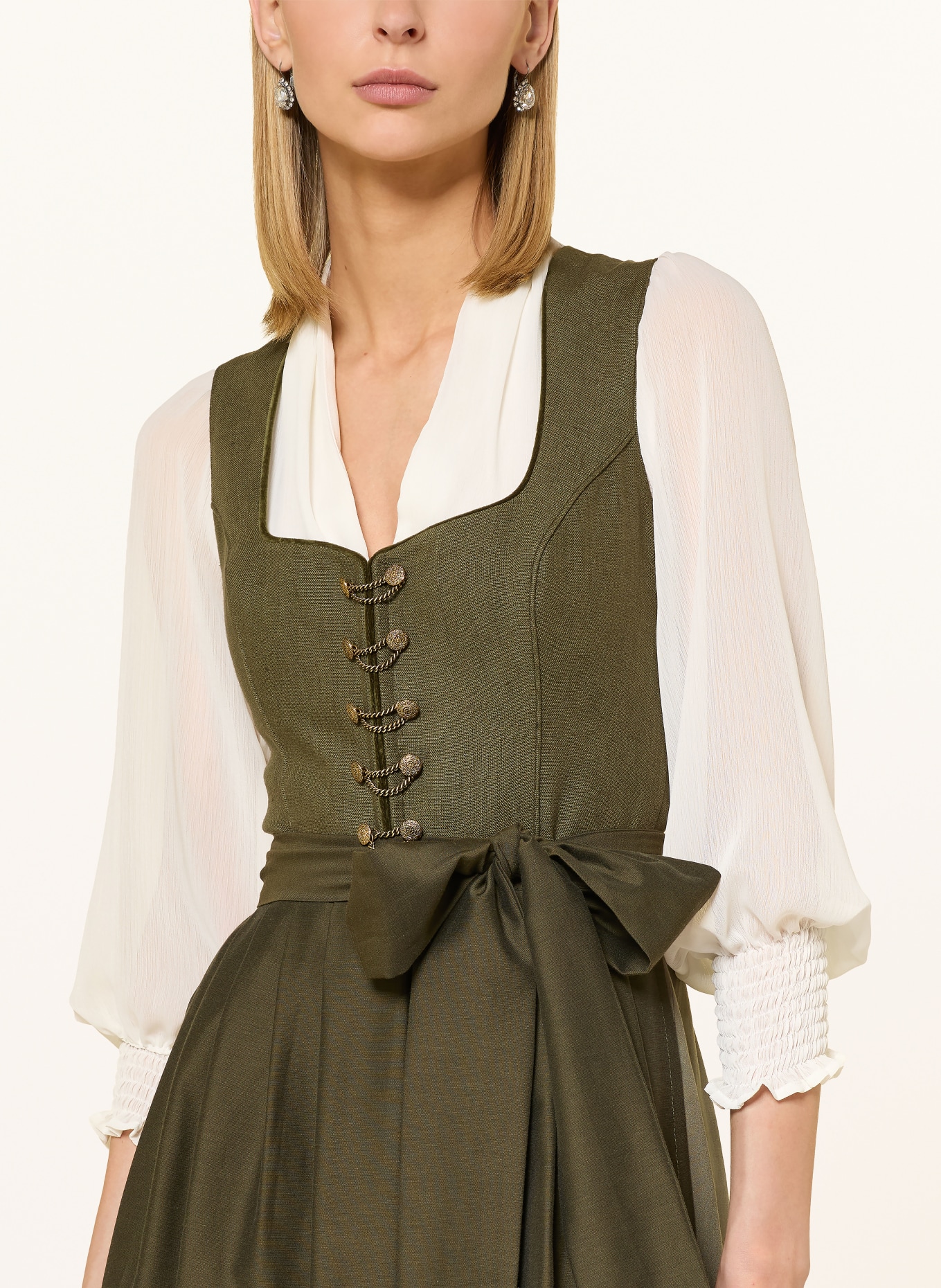 Heimatglück Tracht Dirndl LISA: KHAKI