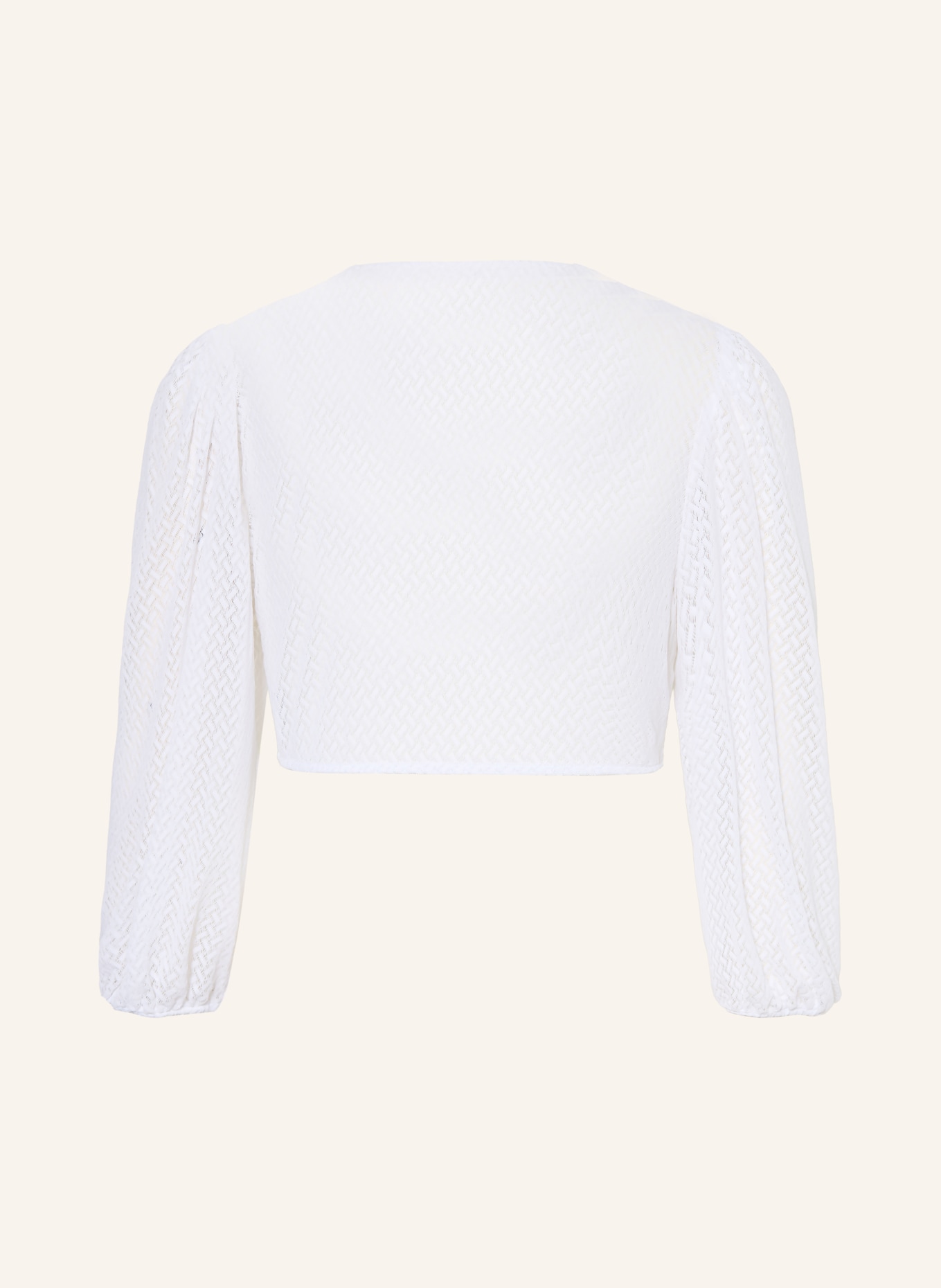 Heimatglück Tracht Dirndlbluse JULE aus Spitze: WEISS