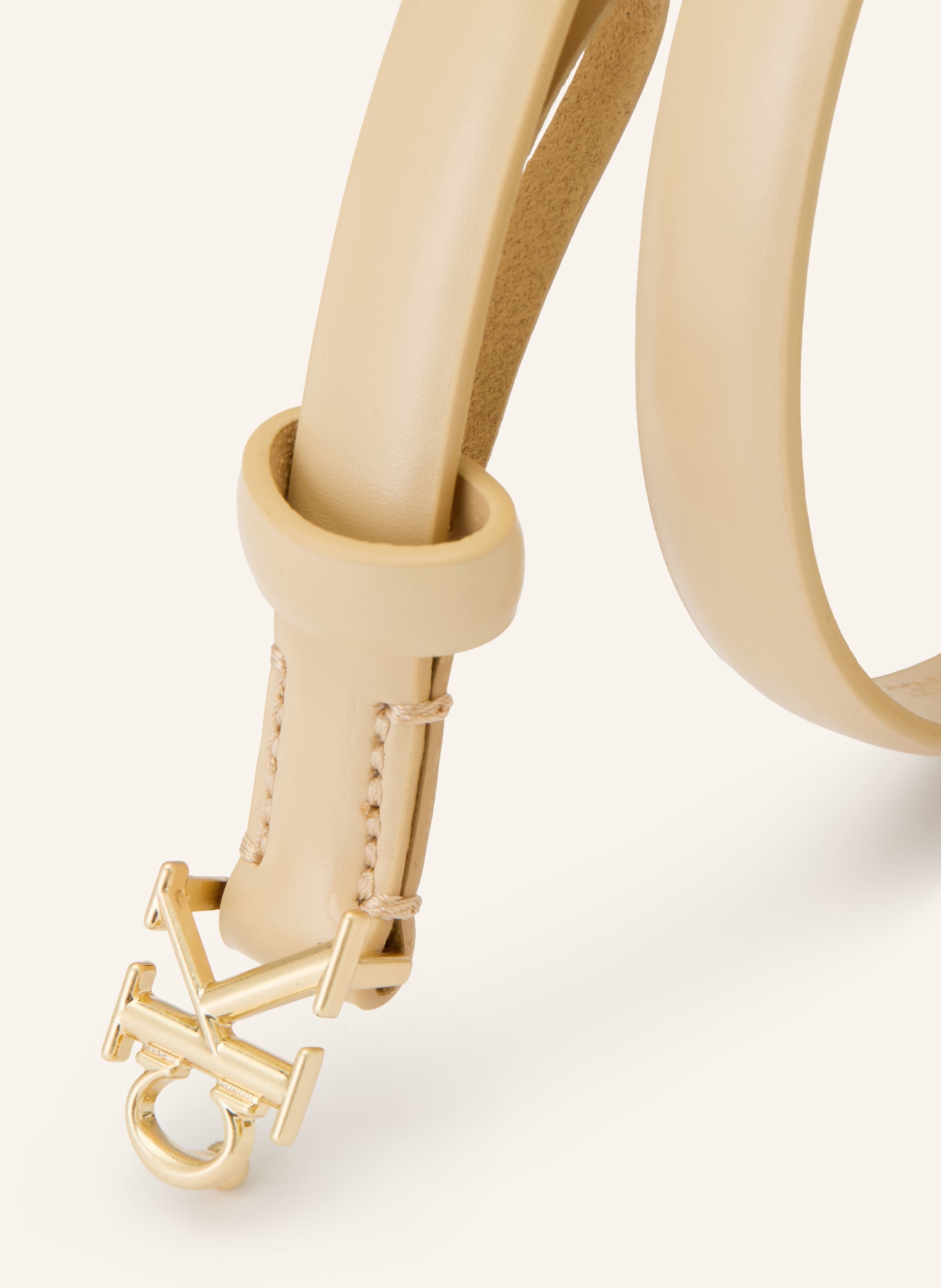 Calvin Klein Ceintures en cuir: BEIGE