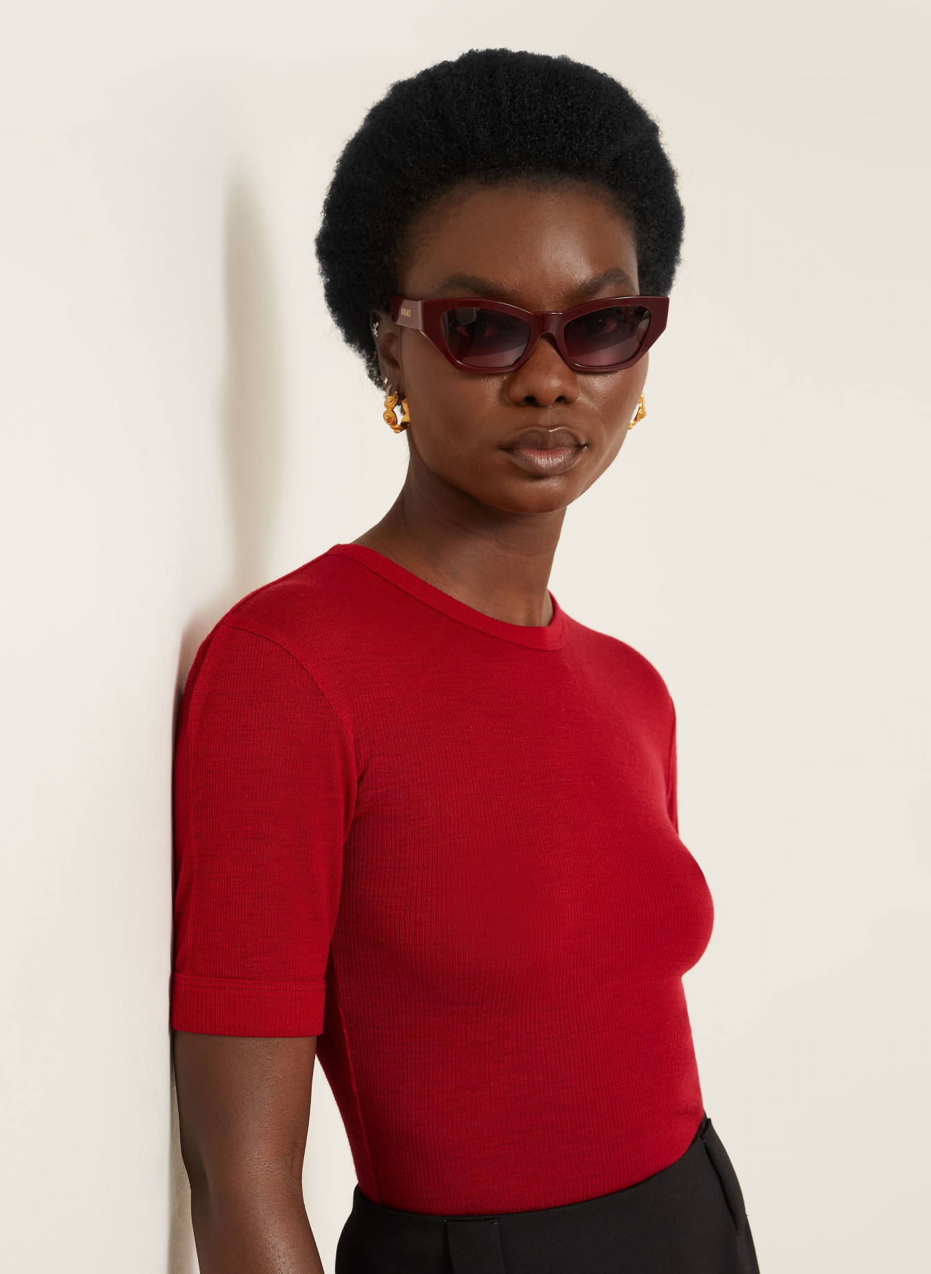 VERSACE T-Shirt: ROT