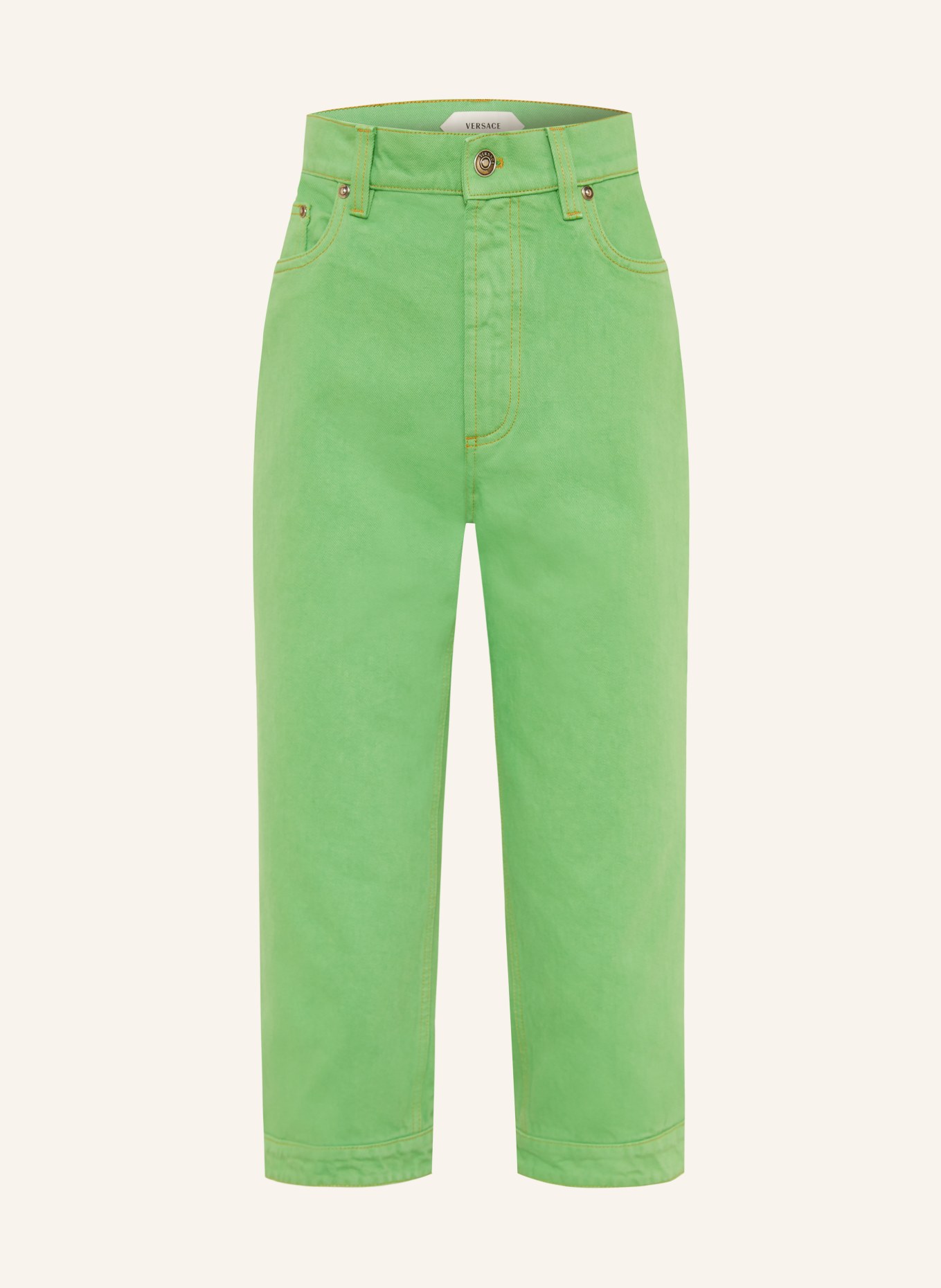 VERSACE 3/4-Jeans: 1DB00 PALE GREEN