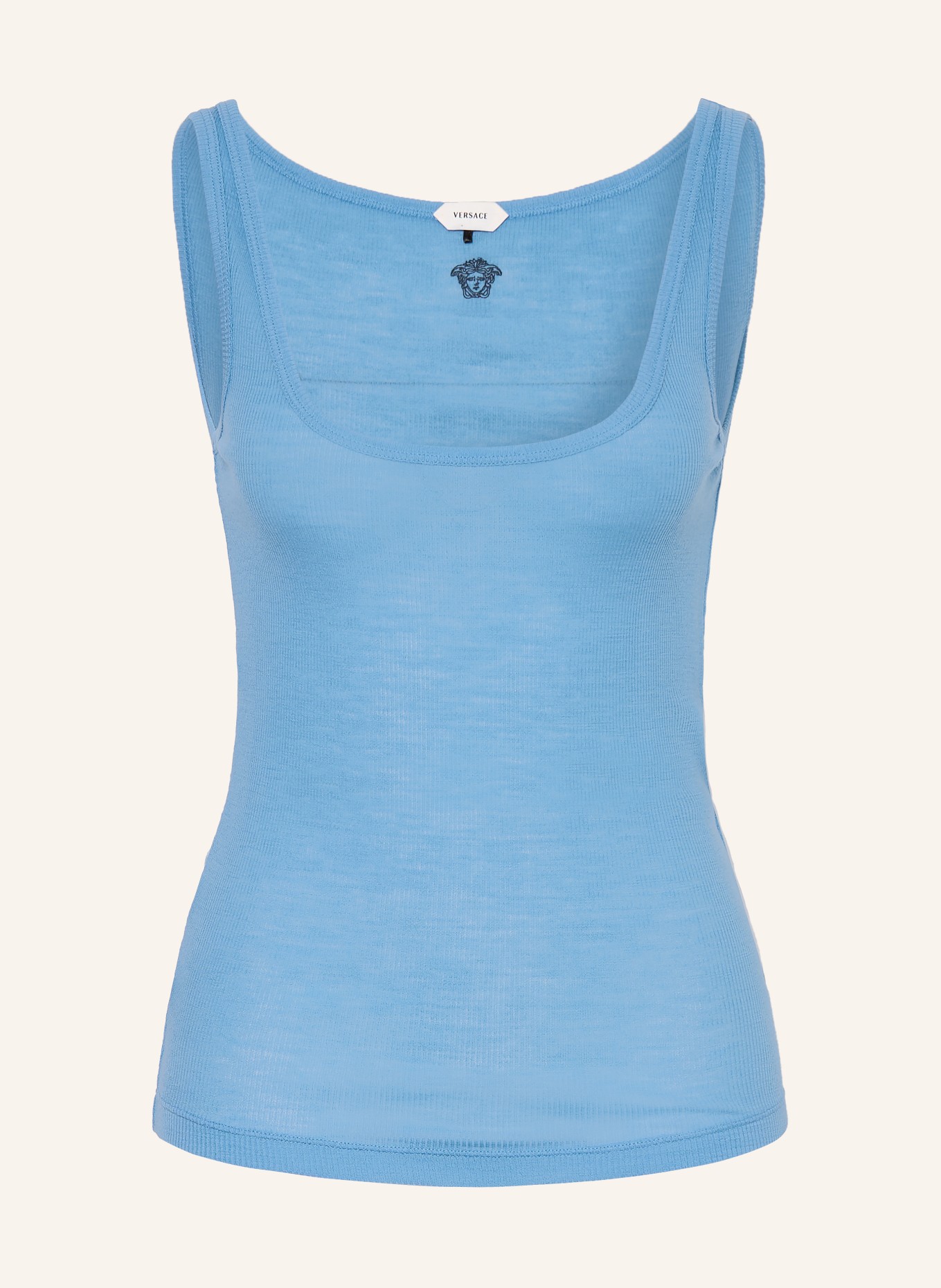 VERSACE Top: NEONBLAU