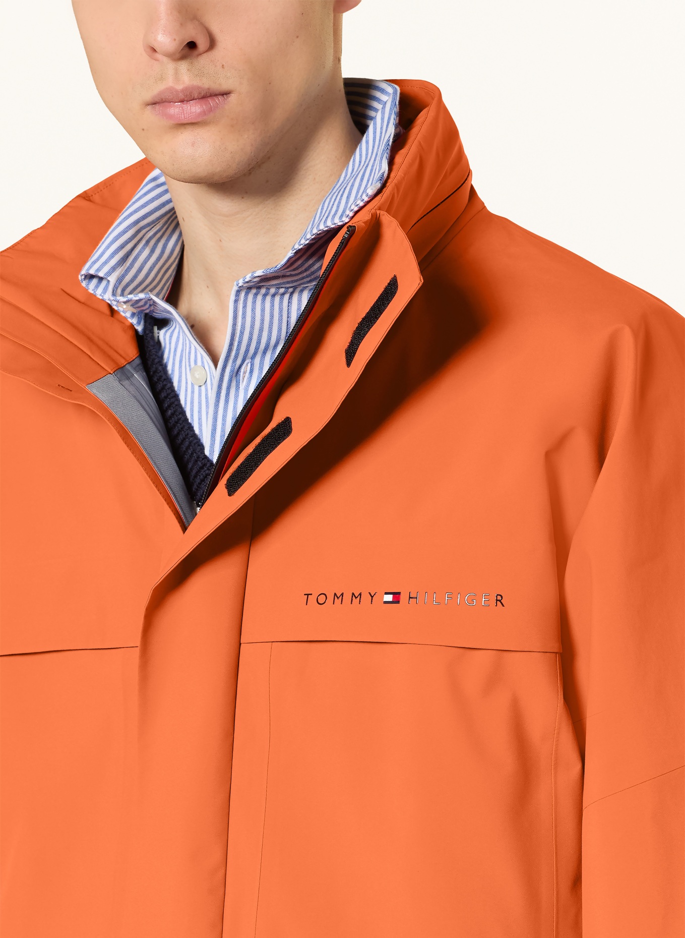 TOMMY HILFIGER Funktionsjacke: ORANGE