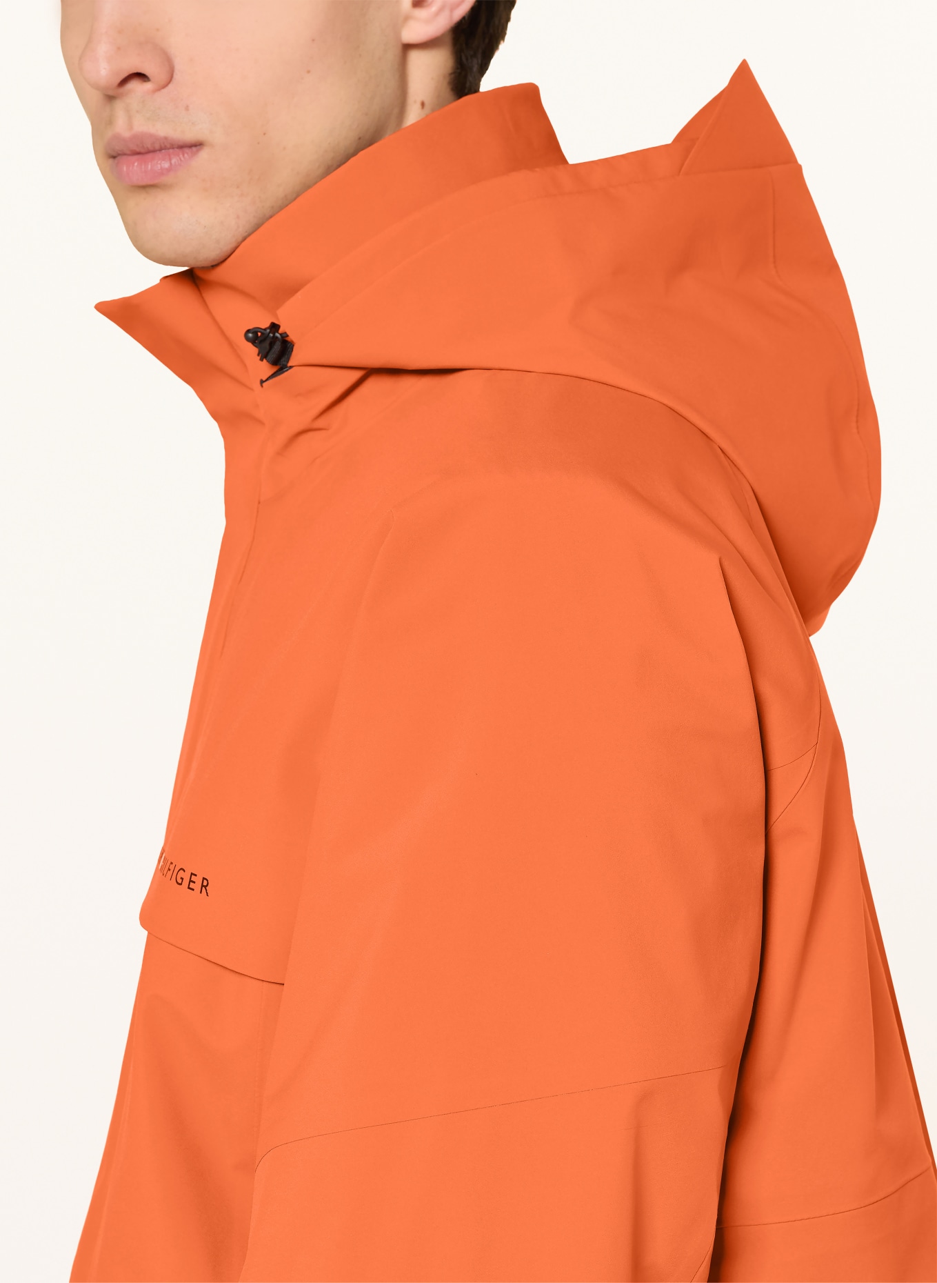 TOMMY HILFIGER Funktionsjacke: ORANGE