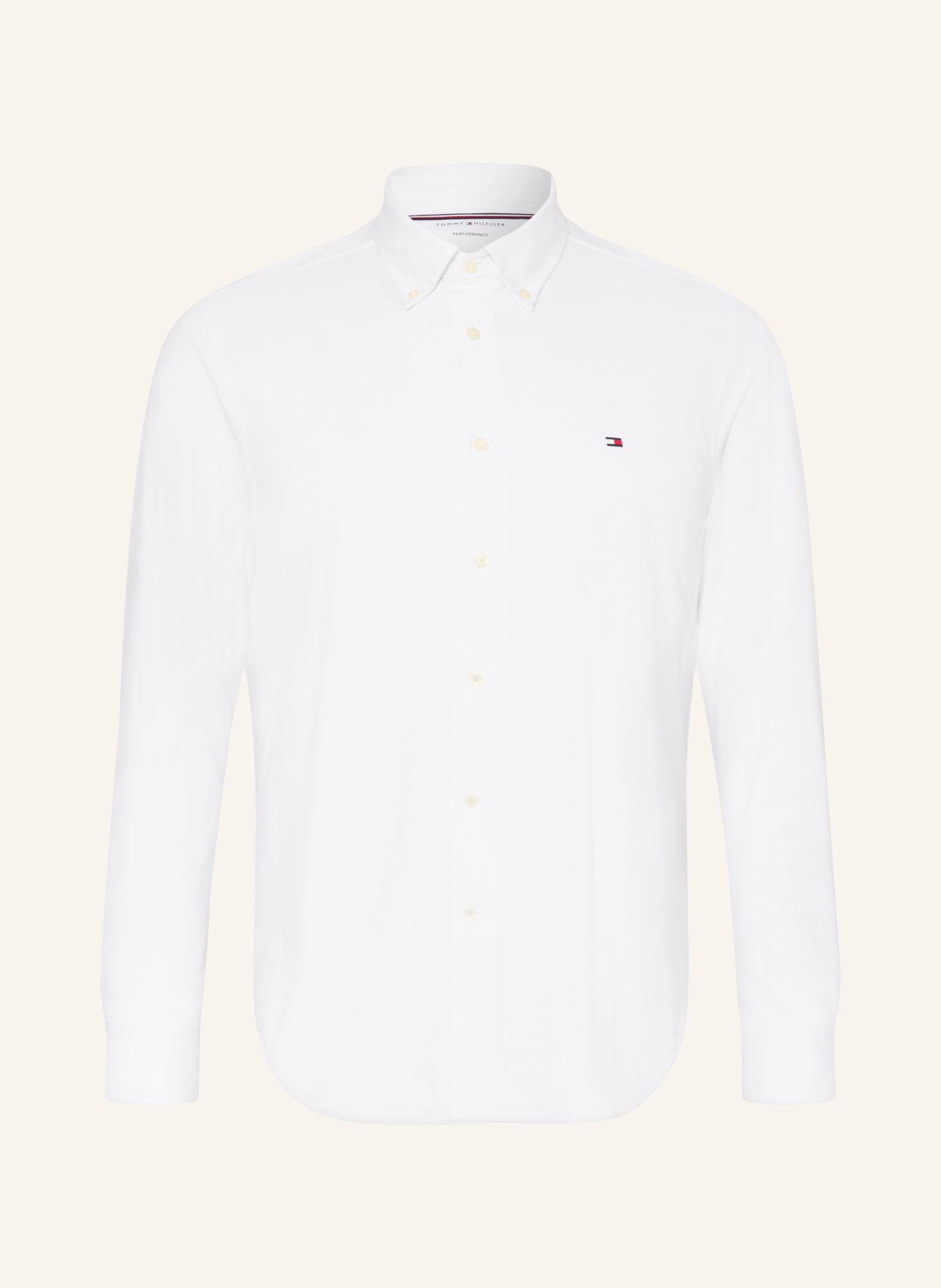 TOMMY HILFIGER Chemise coupe classique: BLANC